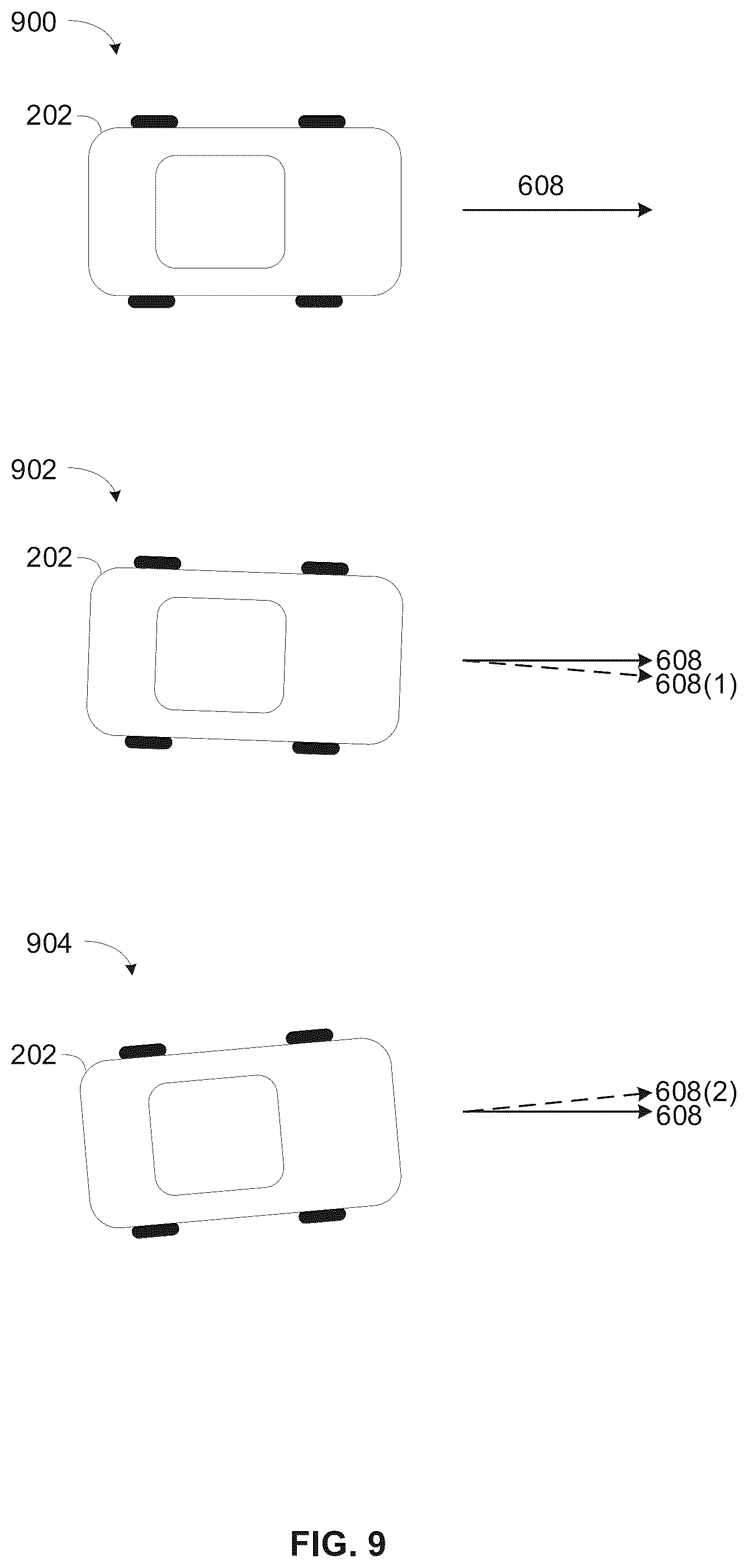 Patent US12361538 Figure 9 – Detection and estimation of defects in vehicle's exterior