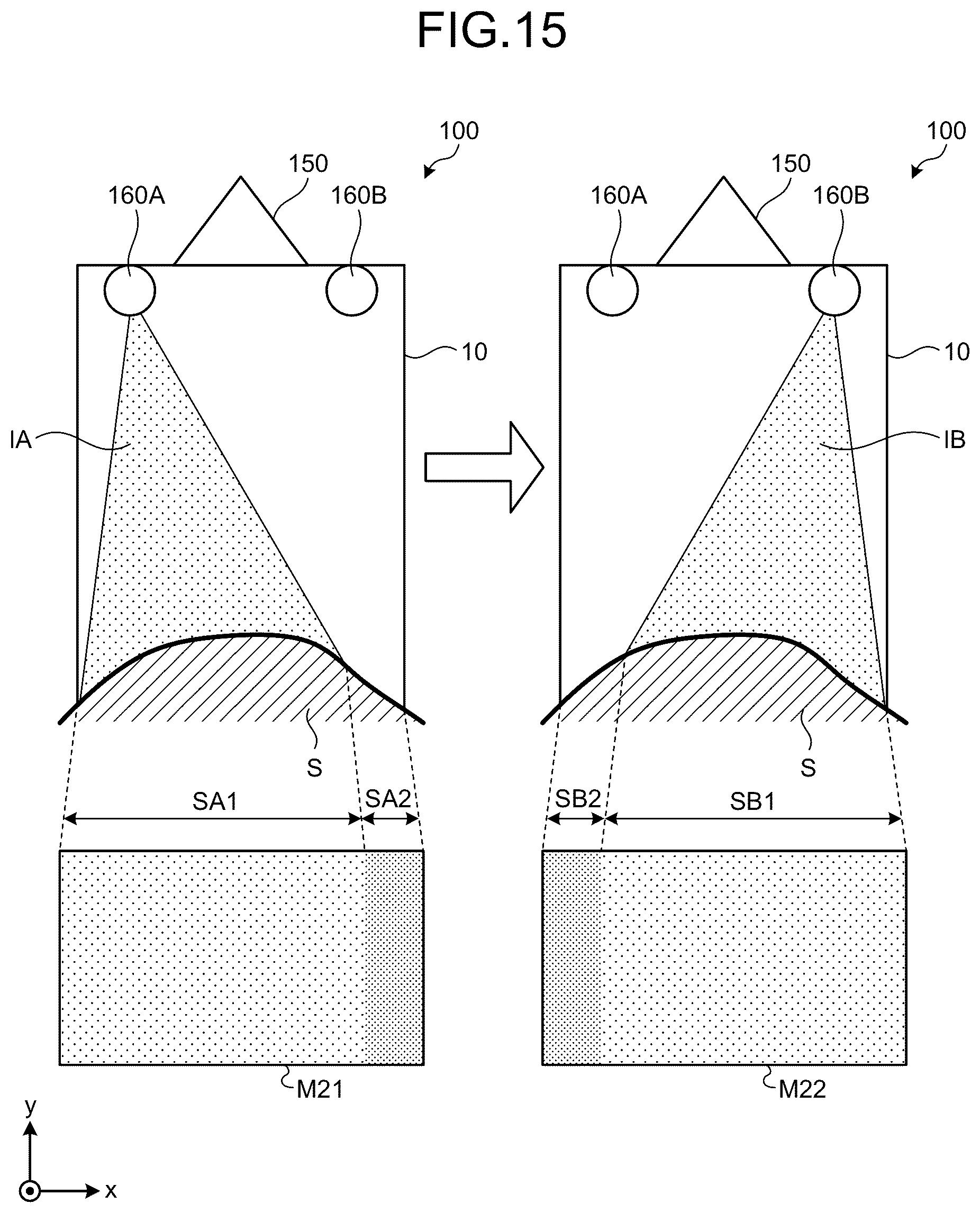 Patent US12361573 Figure 10 – Information processing apparatus and information processing method for shape measurement of target