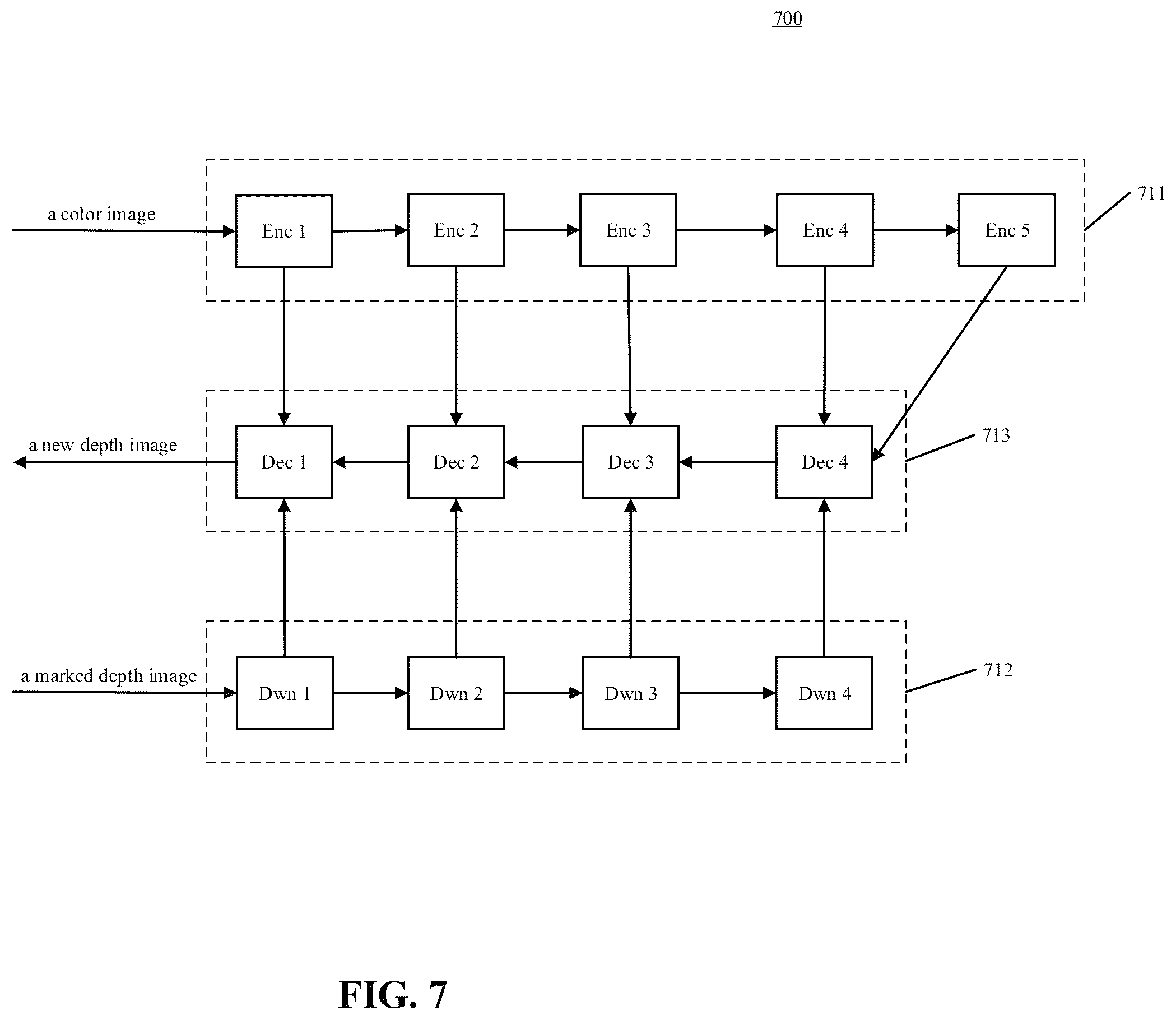 Patent US12361578 Figure 7 – Method and device for depth map completion