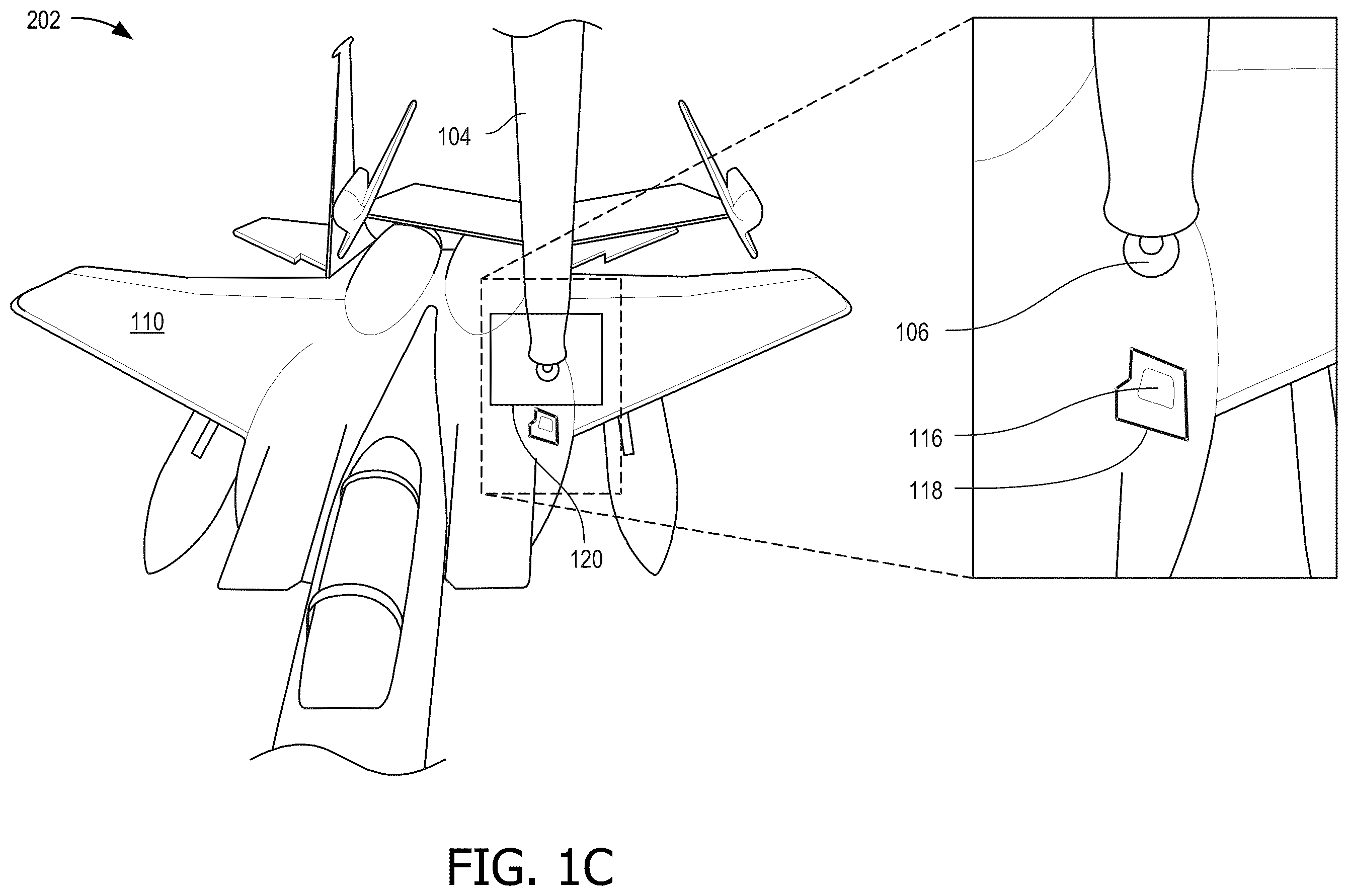 Patent US12361585 Figure 3 – Feature detection for automated air-to-air refueling (A3R)