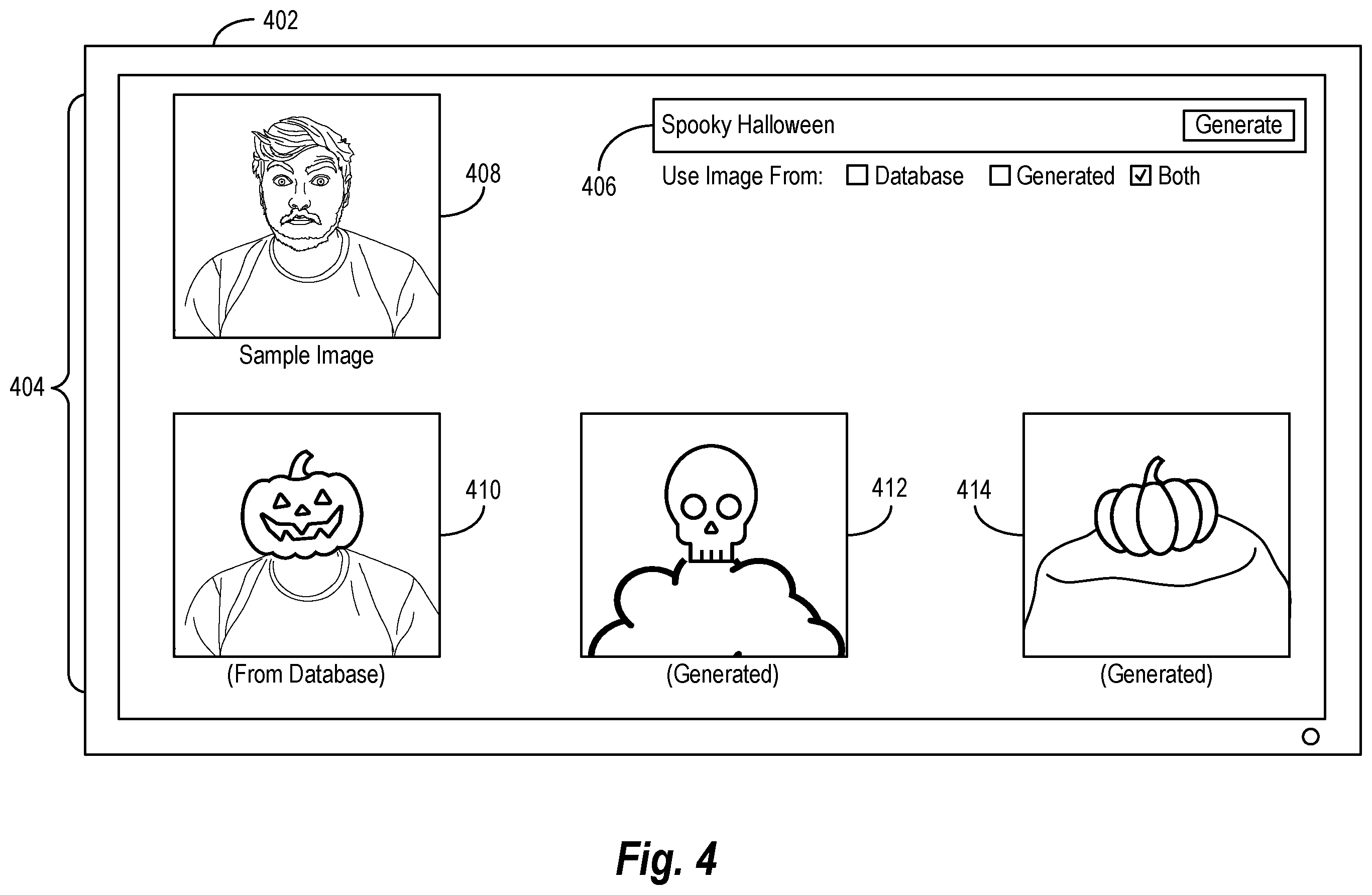 Patent US12361607 Figure 4 – Generating digital images in new contexts while preserving color and composition using diffusion neural networks