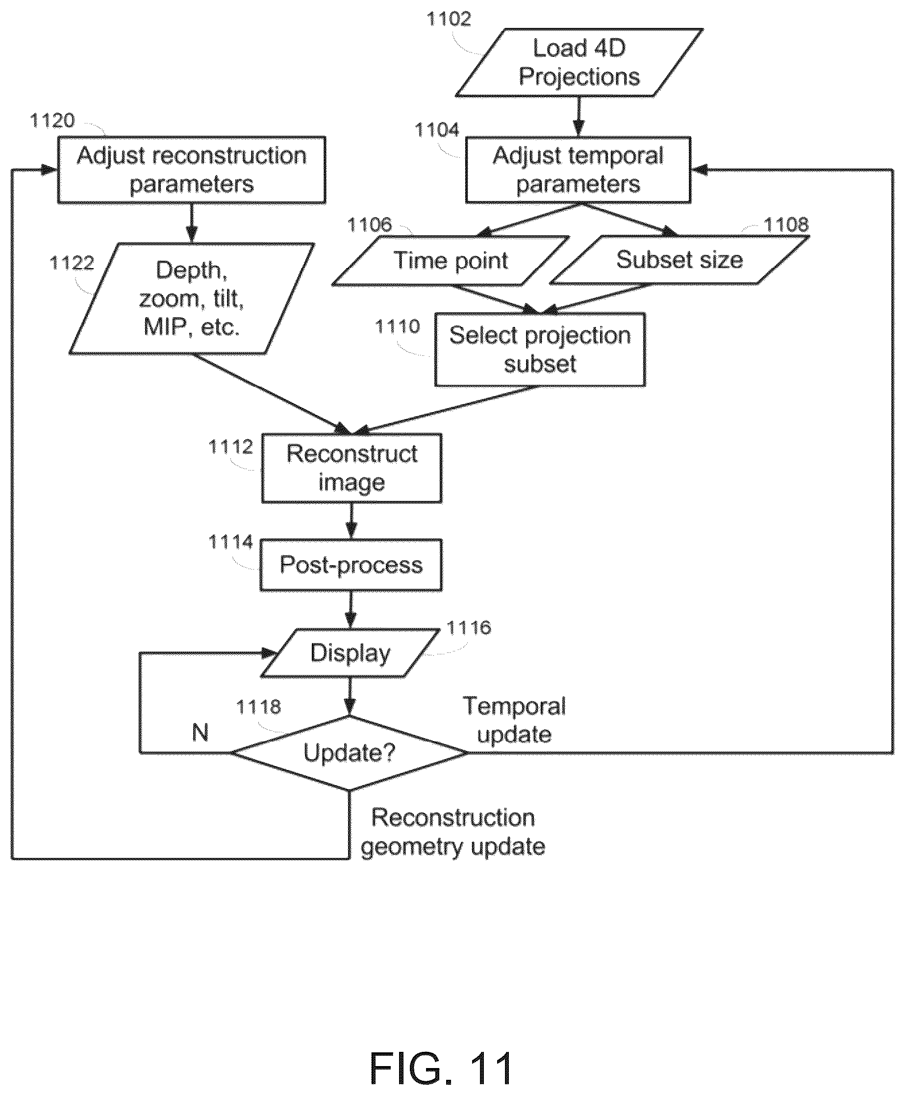 Patent US12361608 Figure 11 – Enhancements for displaying and viewing tomosynthesis images