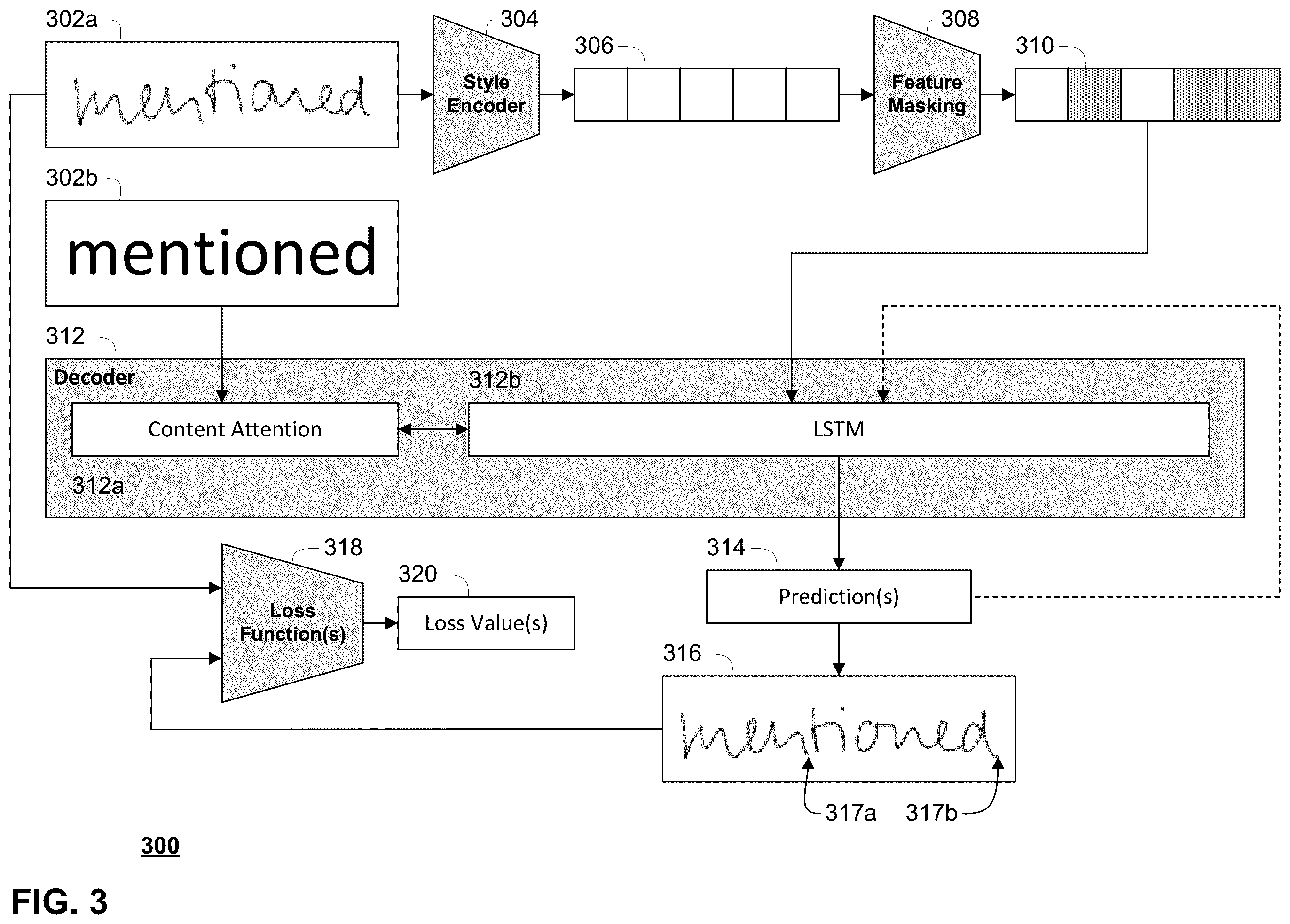 Patent US12361611 Figure 3 – Systems and methods for digital ink generation and editing