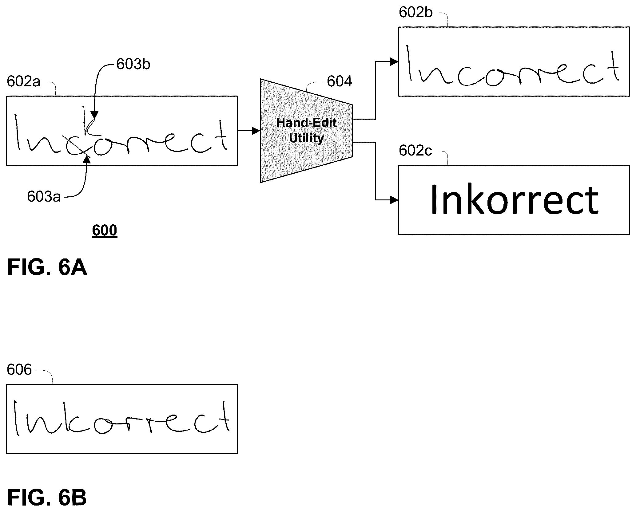 Patent US12361611 Figure 6 – Systems and methods for digital ink generation and editing