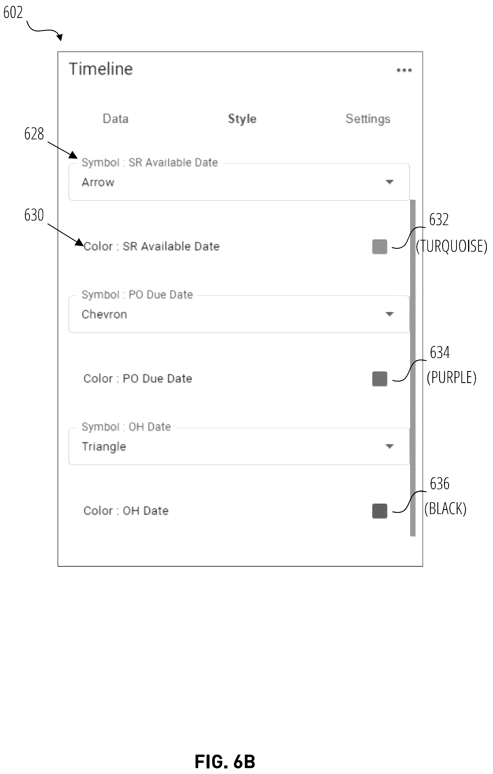 Patent US12361612 Figure 7 – Systems and methods for timeline visualization