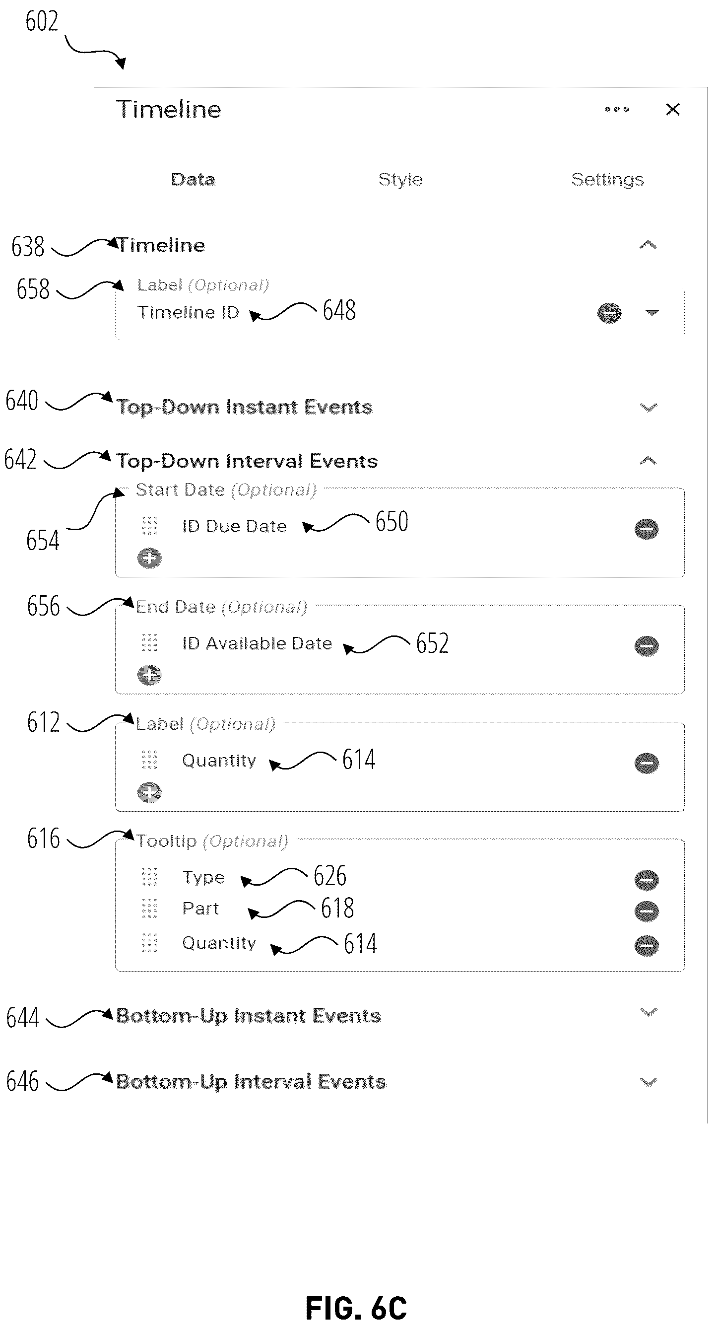 Patent US12361612 Figure 8 – Systems and methods for timeline visualization