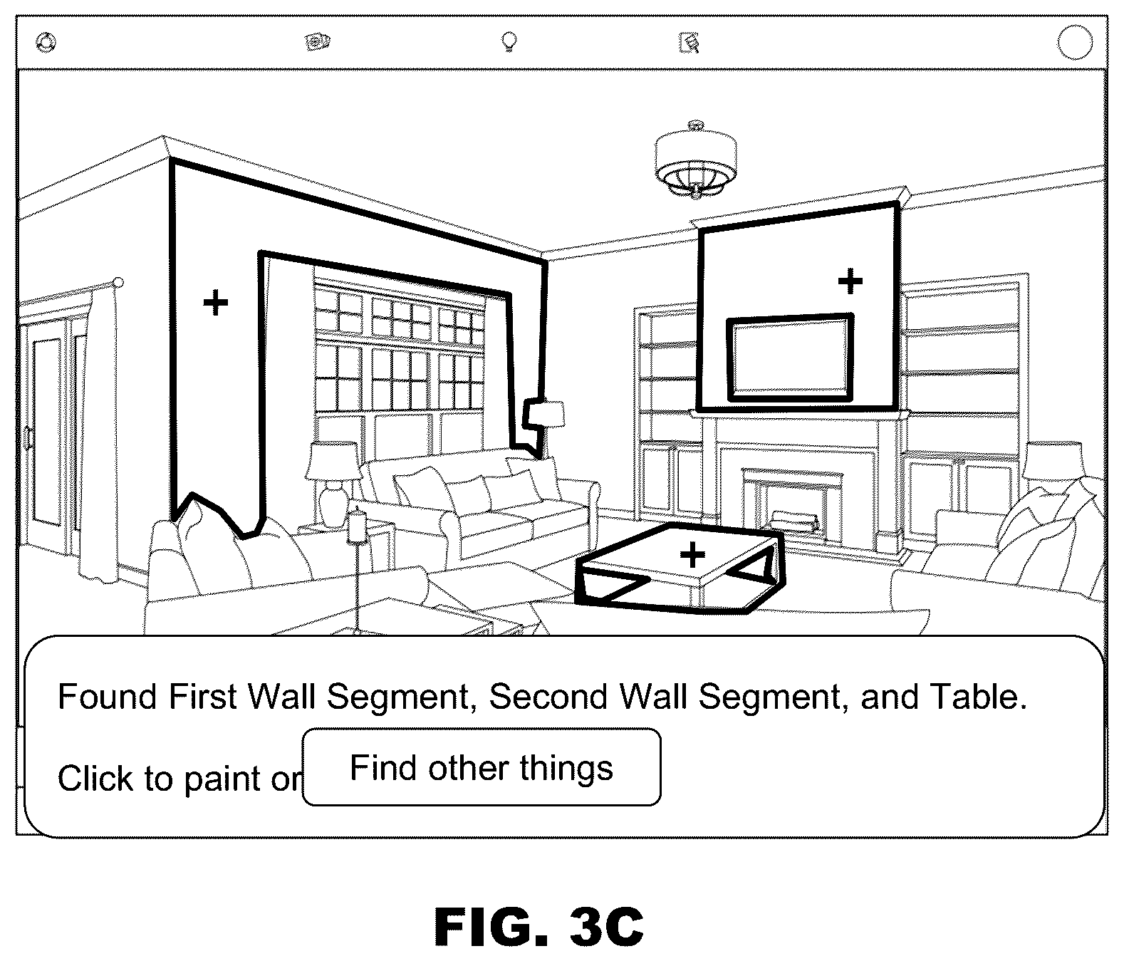 Patent US12361613 Figure 4 – Augmentation of digital images with simulated surface coatings