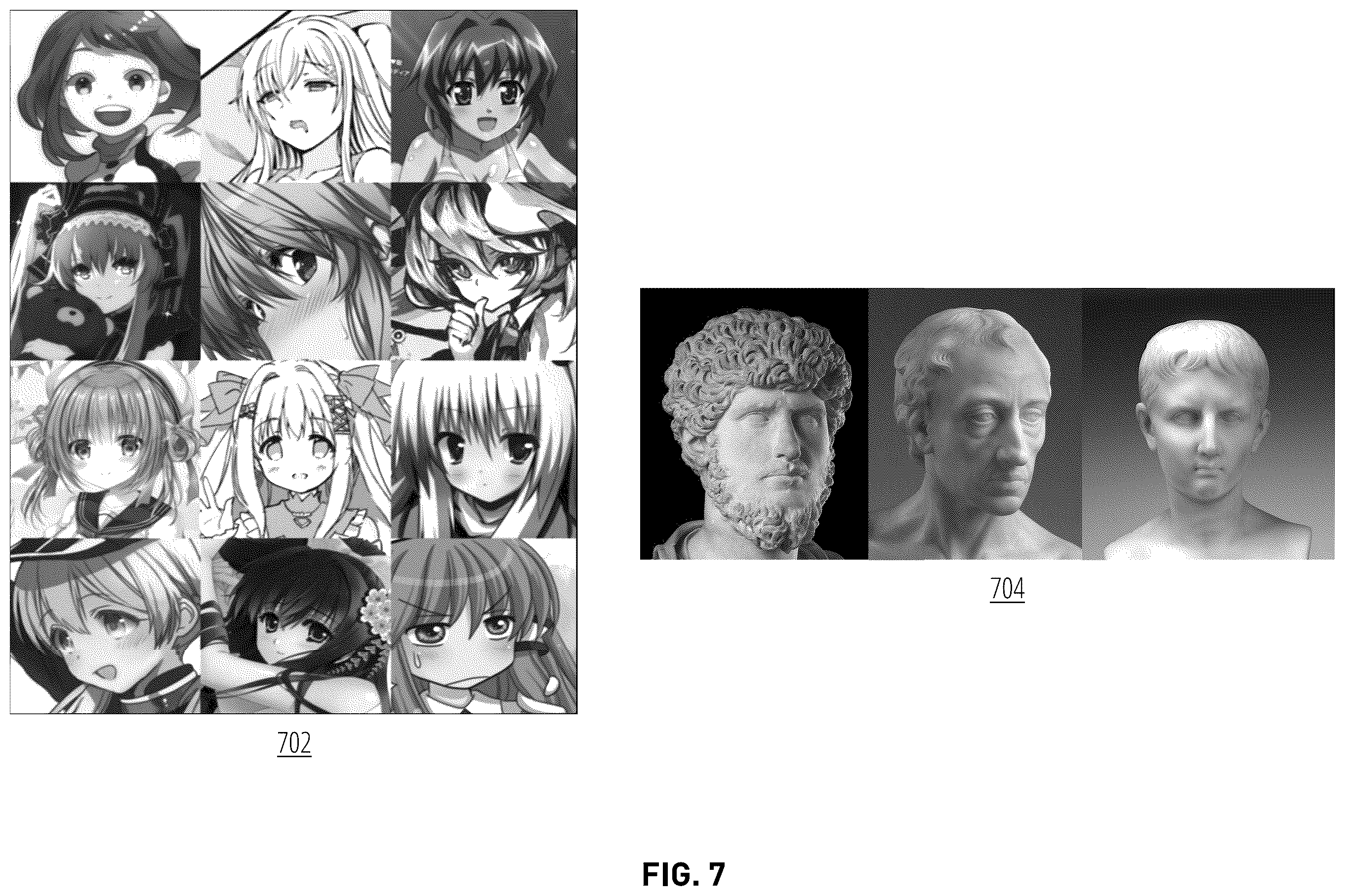 Patent US12361614 Figure 7 – Protecting image features in stylized representations of a source image