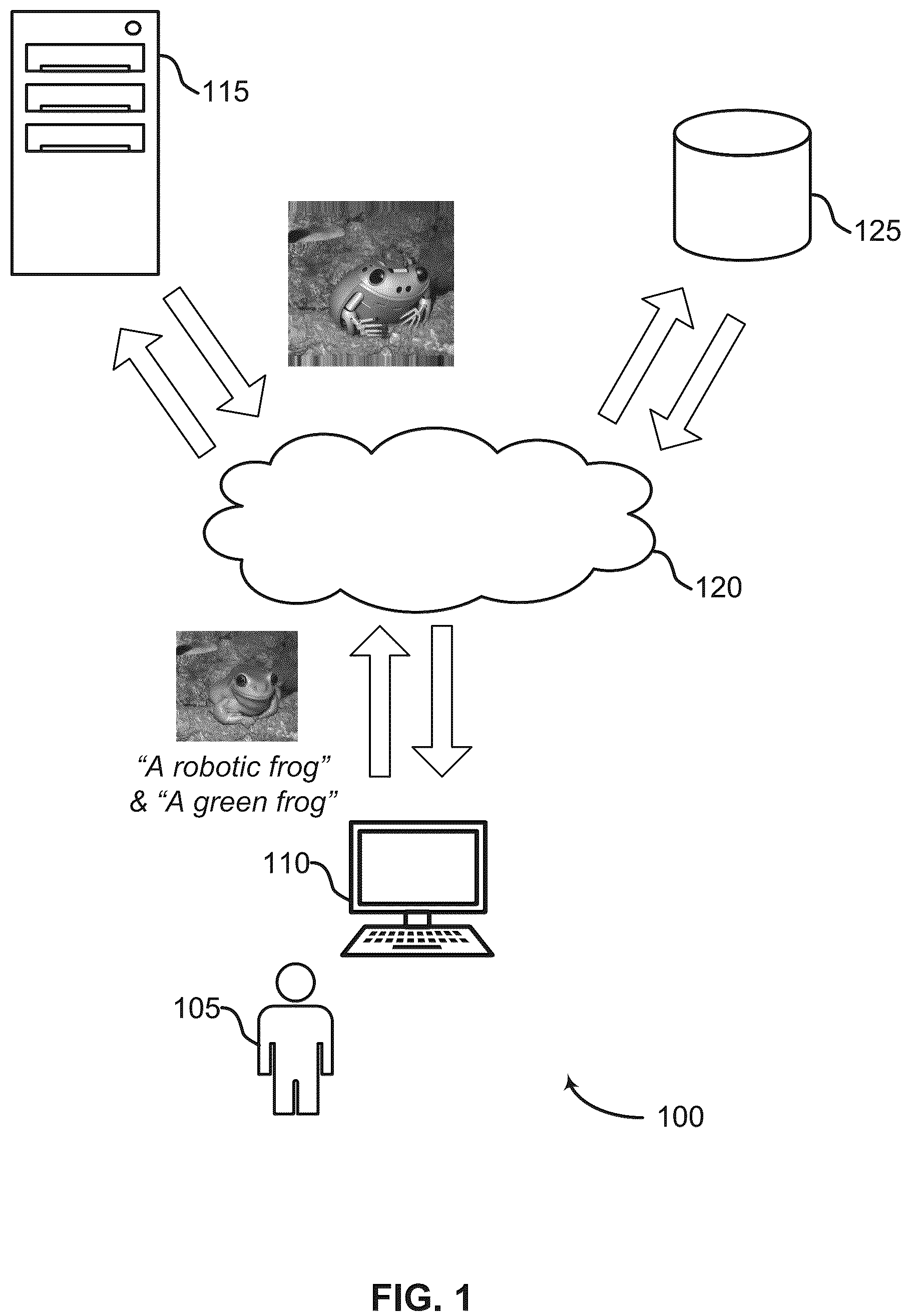 Patent US12361616 — Image generation using a diffusion model — Figure 1