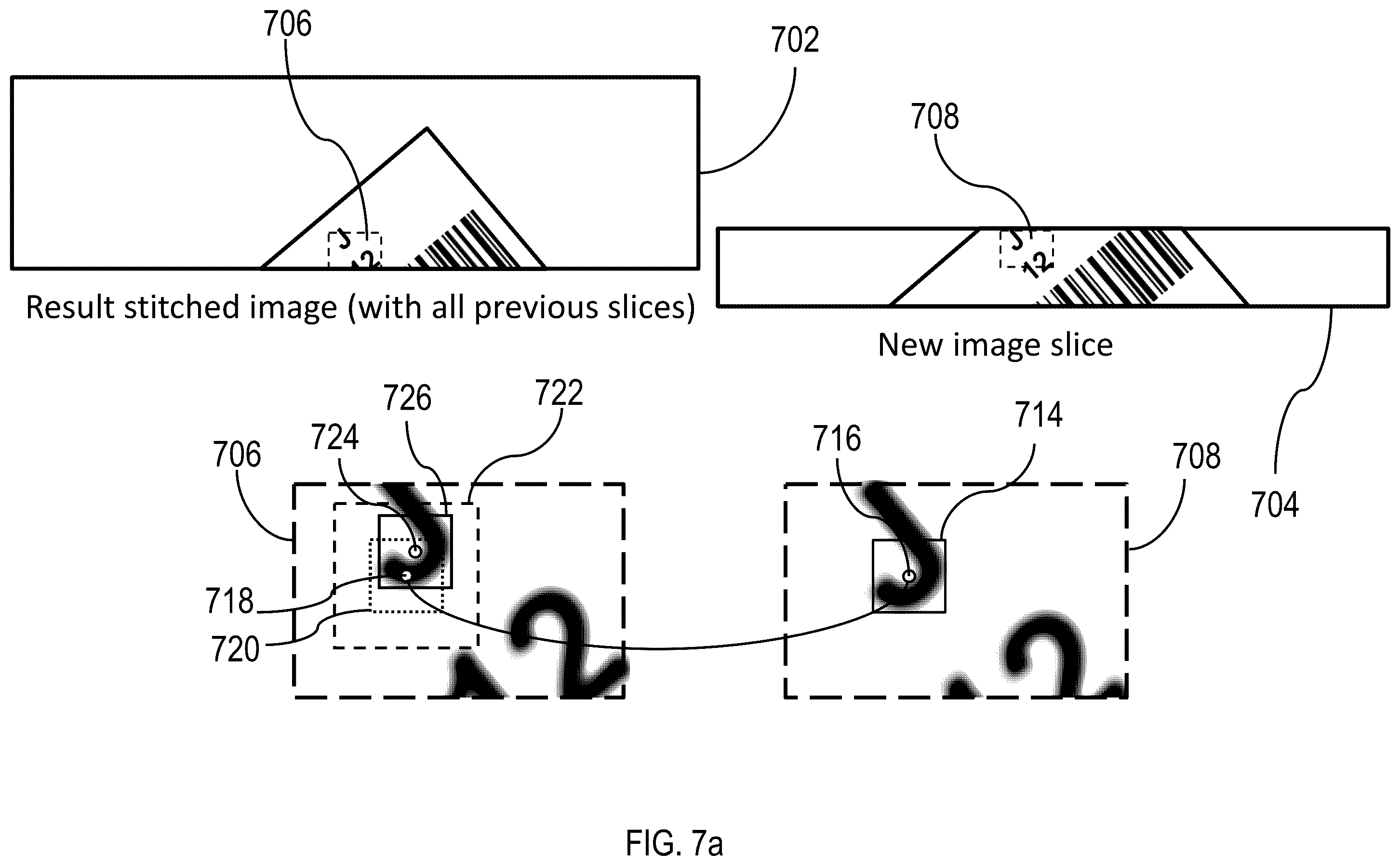 Patent US12361617 Figure 7 – Systems and methods for stitching sequential images of an object