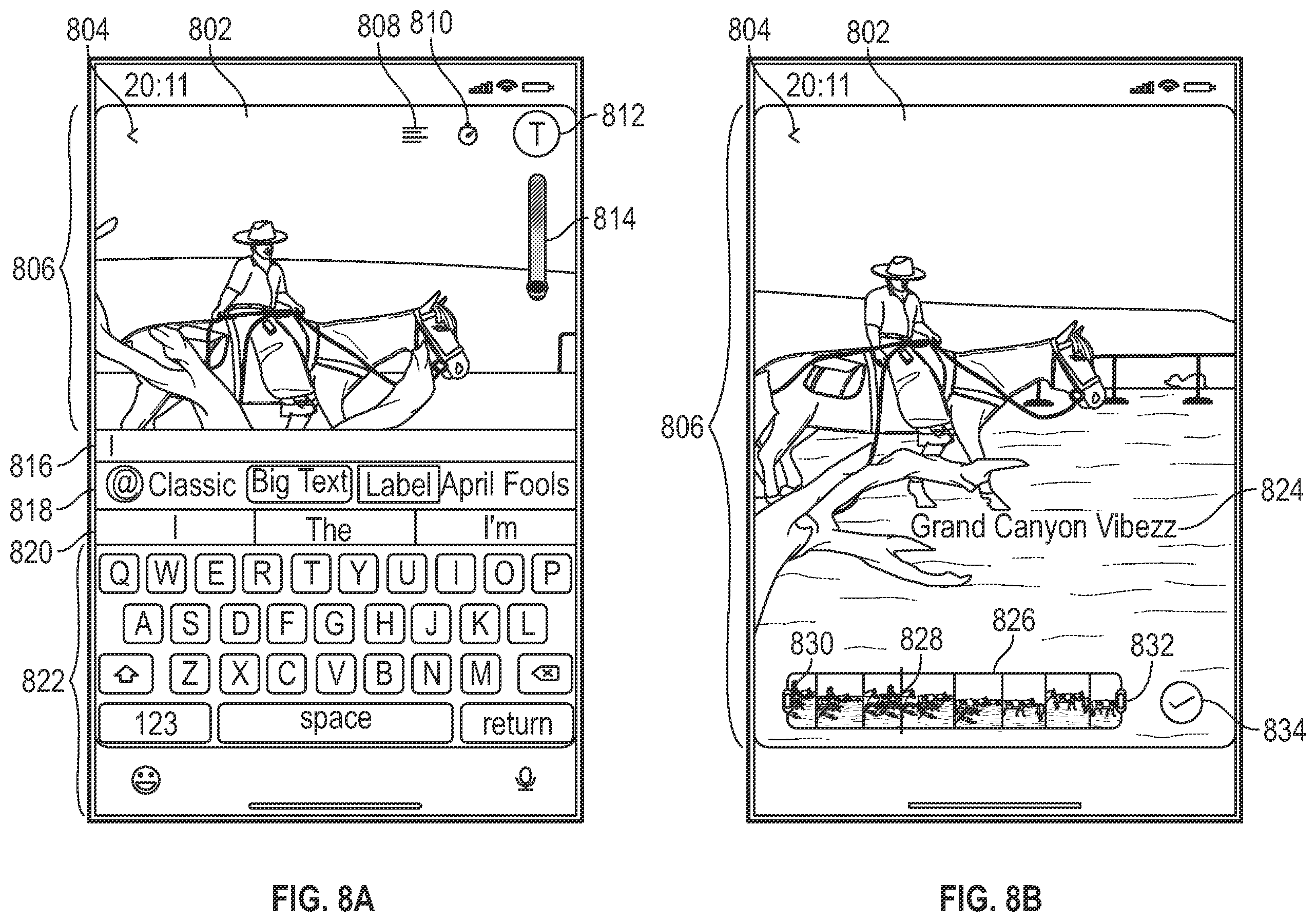 Patent US12361618 Figure 9 – Adding time-based captions to captured video within a messaging system