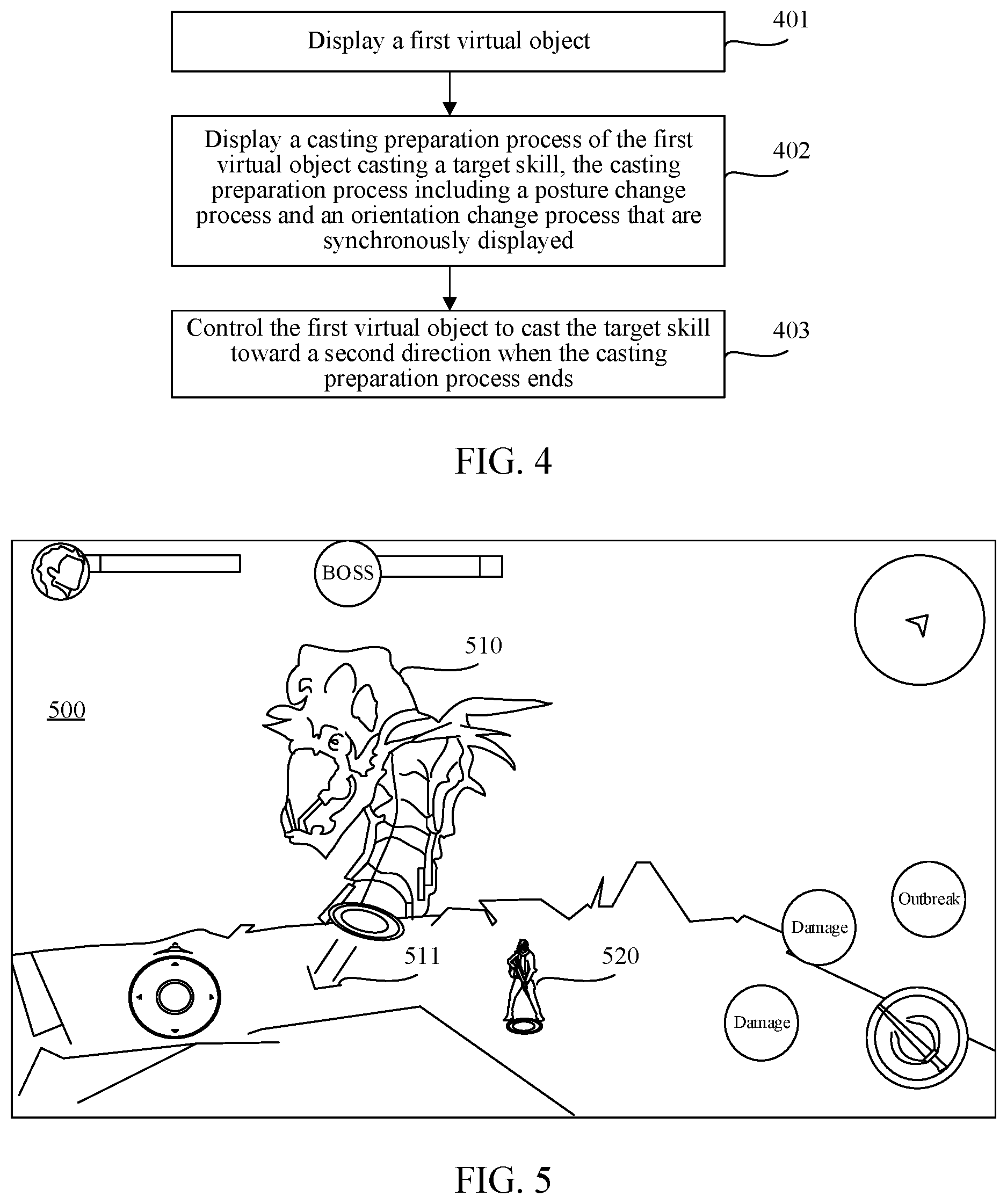 Patent US12361622 Figure 2 – Skill casting method and apparatus of virtual object, device, and storage medium