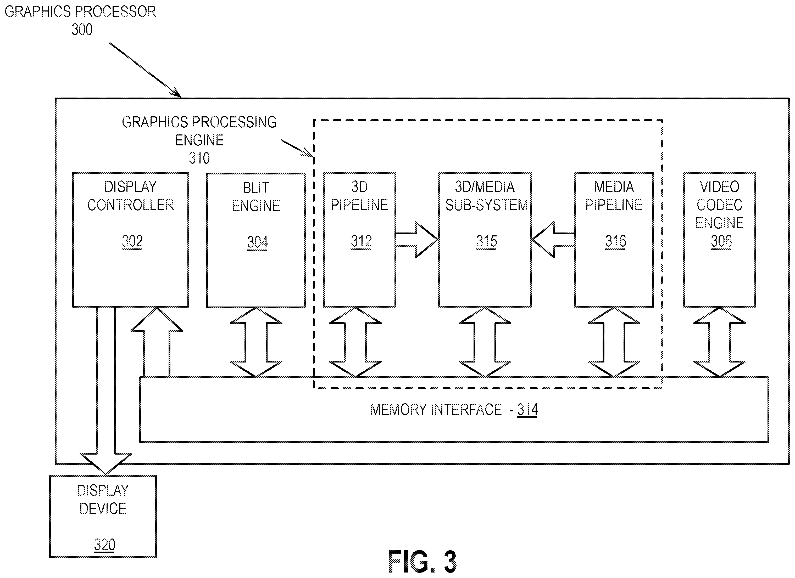 Patent US12361629 Figure 3 – Temporal data structures in a ray tracing architecture