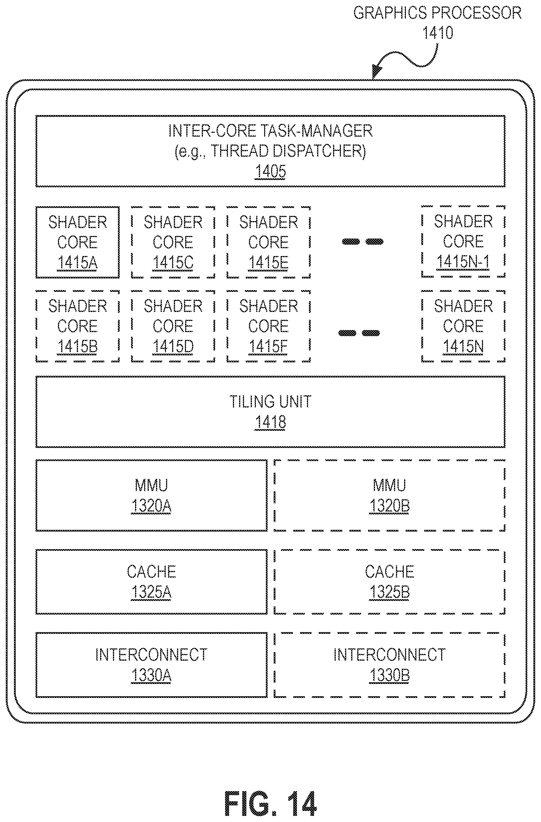 Patent US12361629 Figure 14 – Temporal data structures in a ray tracing architecture