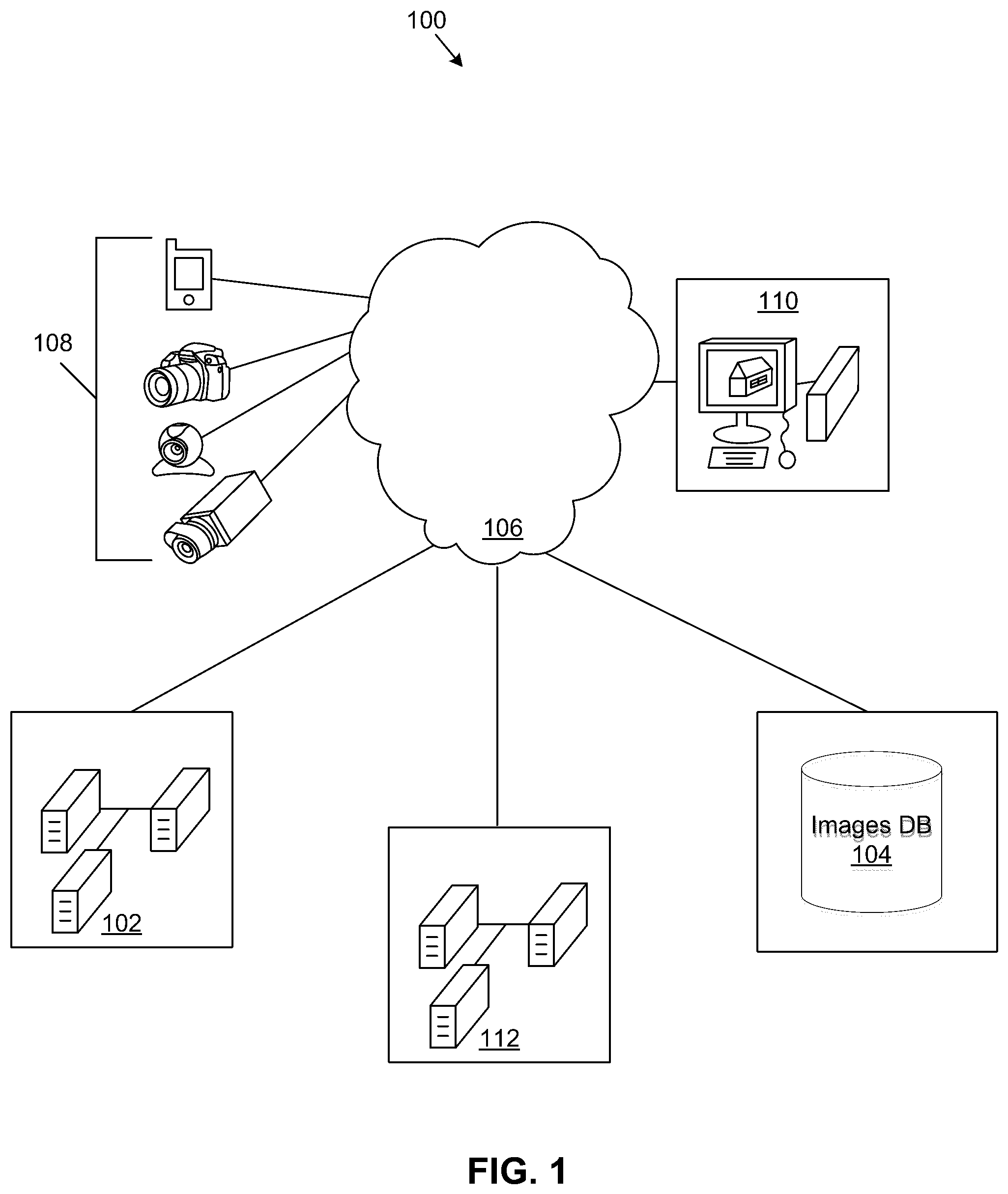 Patent US12361641 Figure 1 – 3D building analyzer