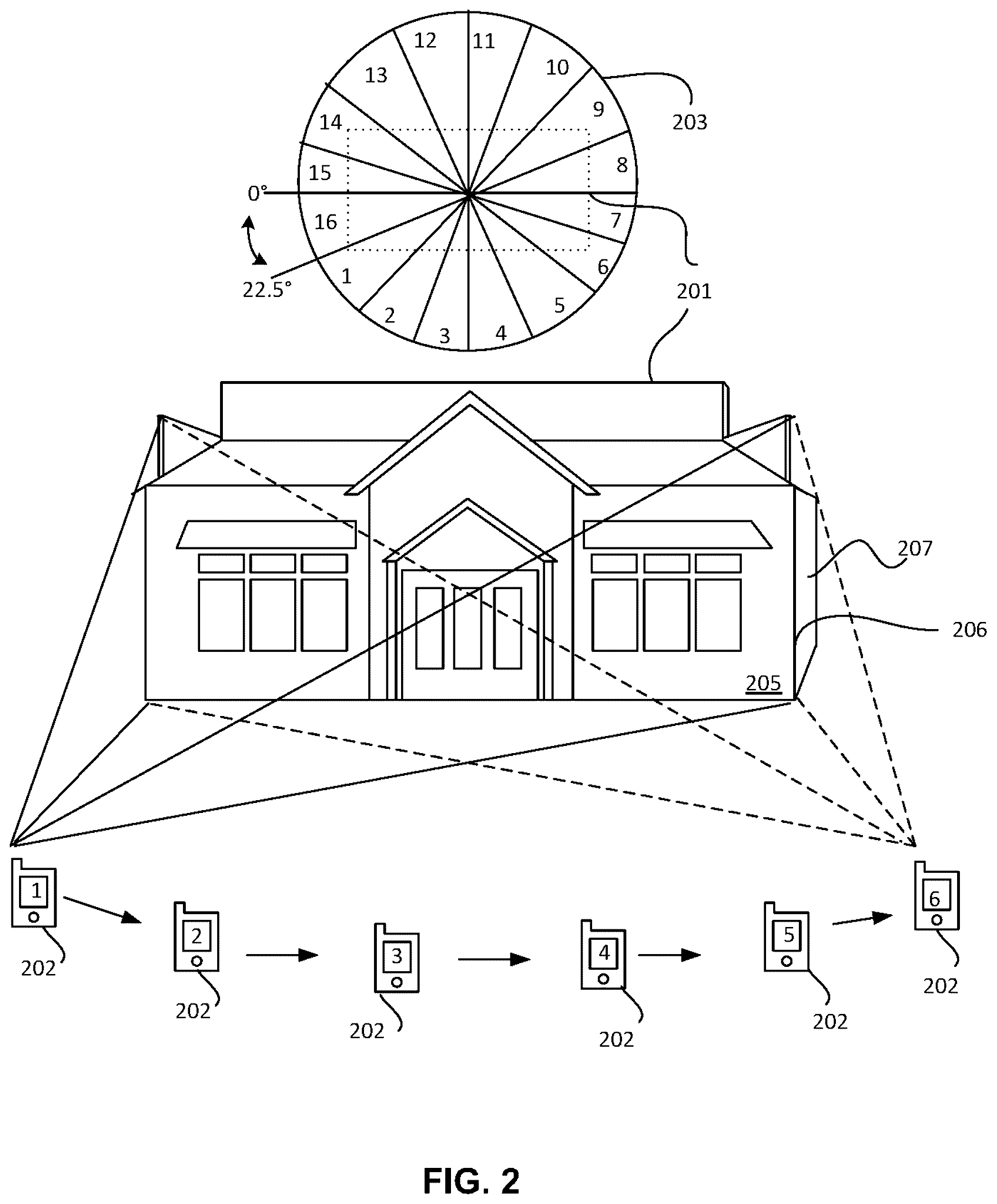 Patent US12361641 Figure 2 – 3D building analyzer
