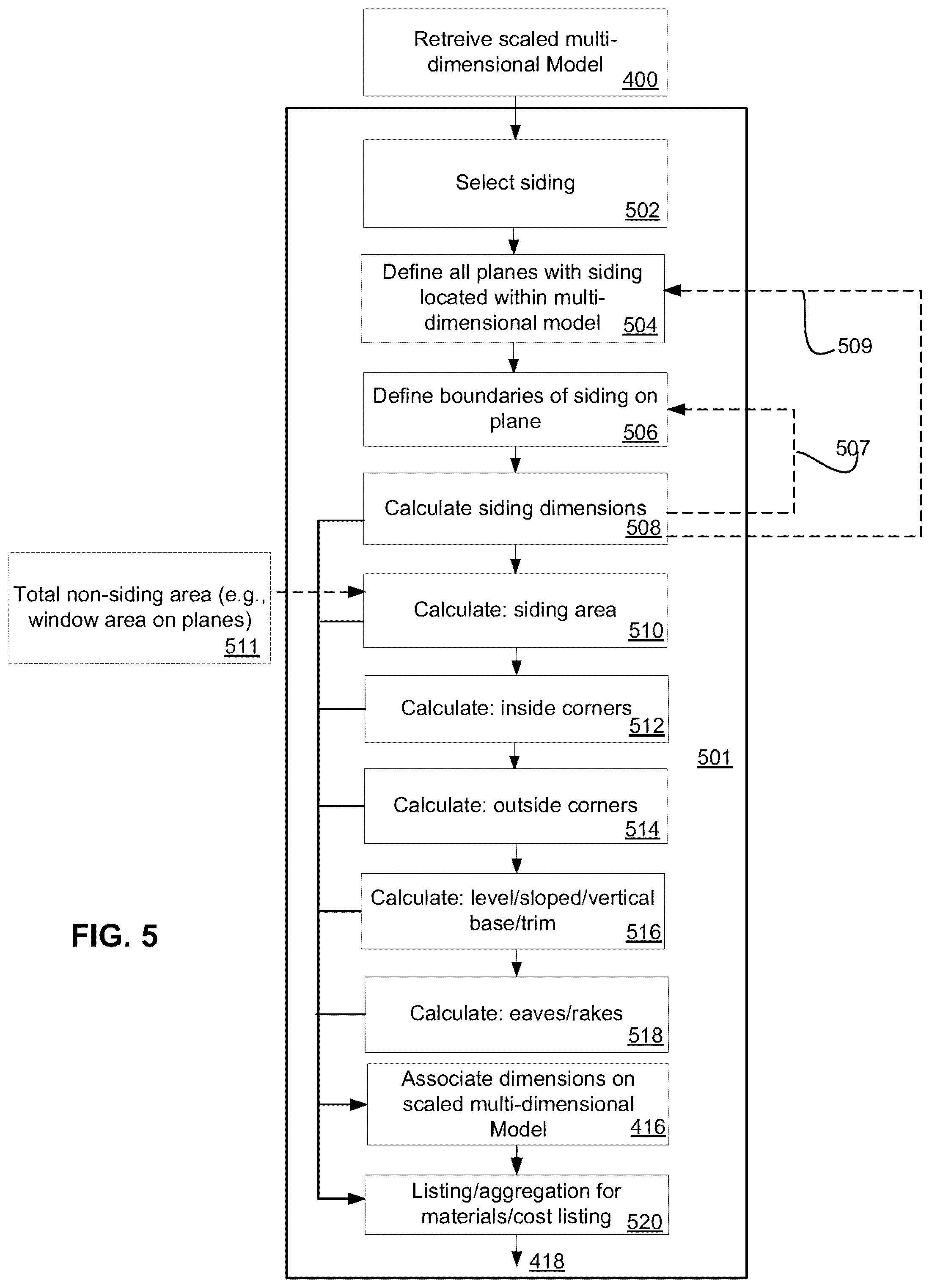 Patent US12361641 Figure 5 – 3D building analyzer