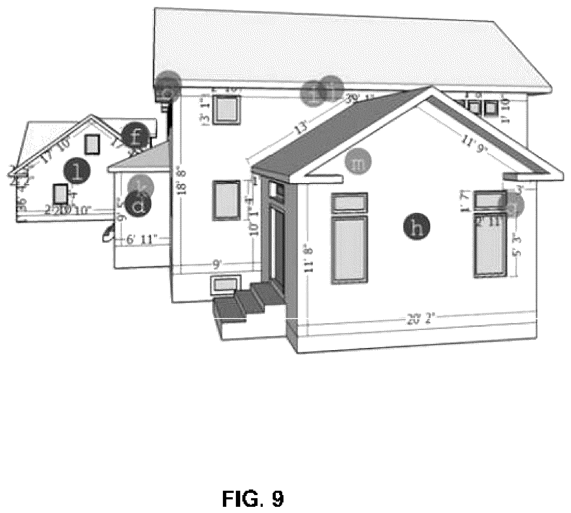 Patent US12361641 Figure 9 – 3D building analyzer