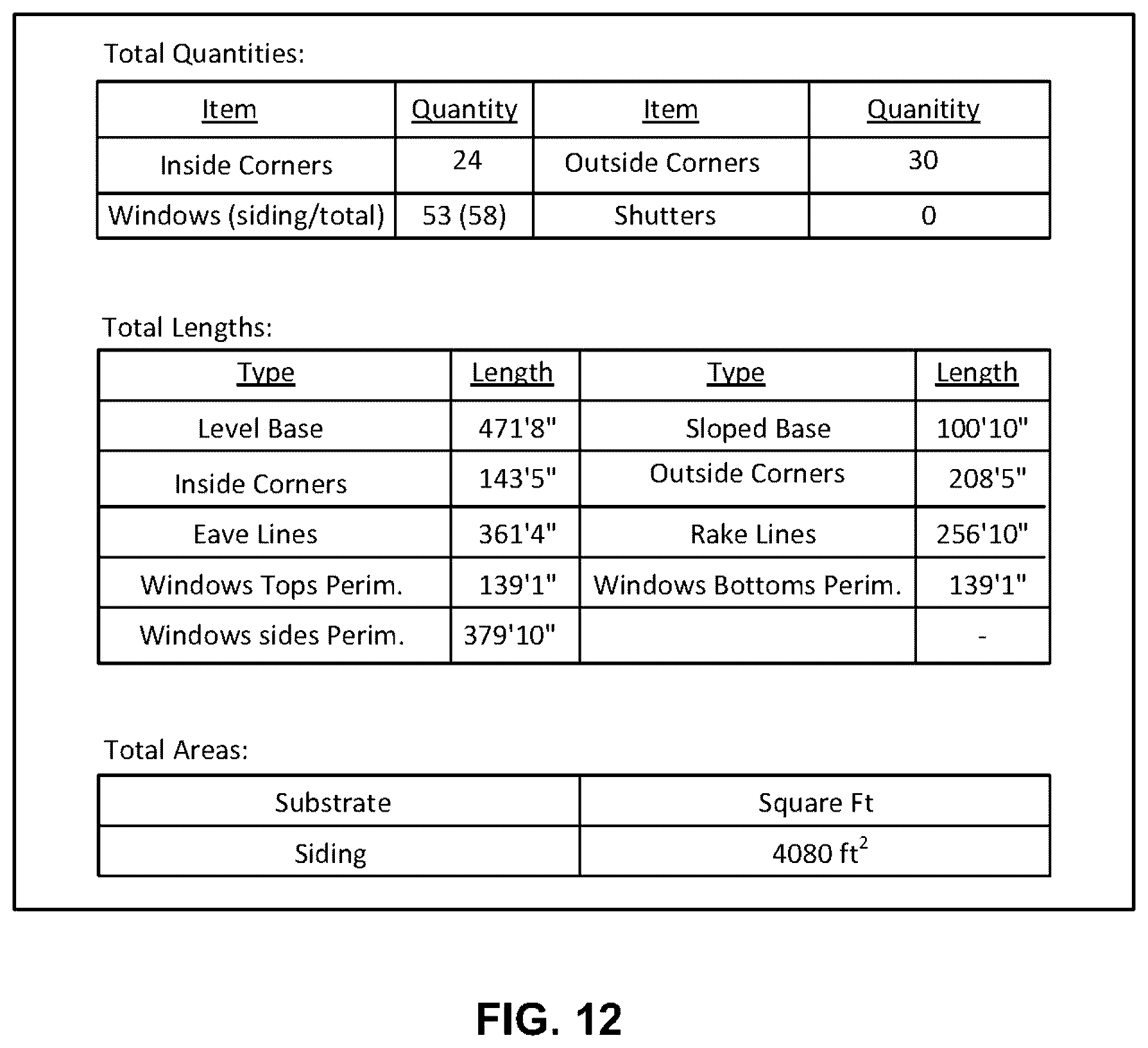 Patent US12361641 Figure 12 – 3D building analyzer