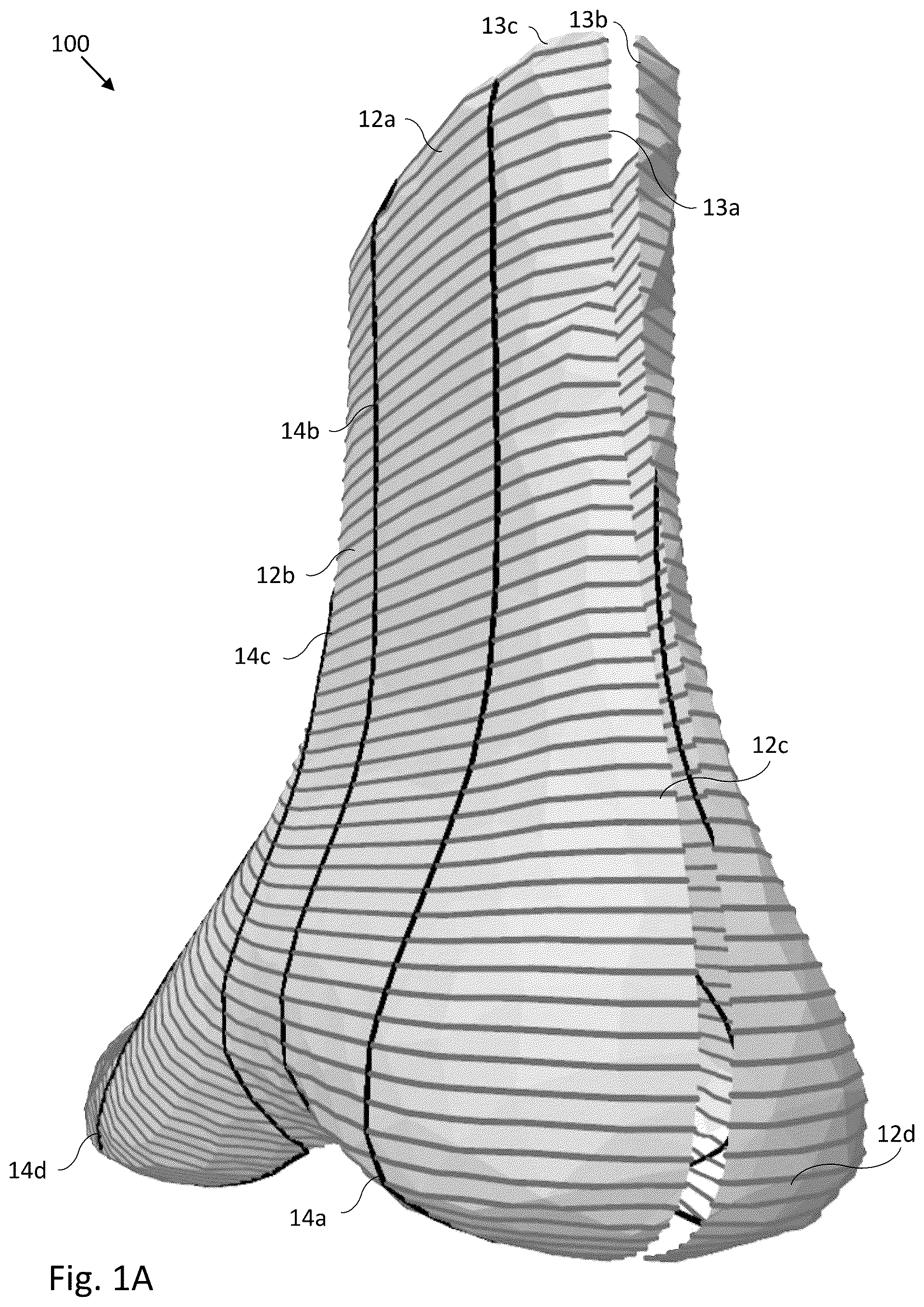 Patent US12361644 Figure 1 – Methods for updating knitting instructions based on physical measurement of knitted article