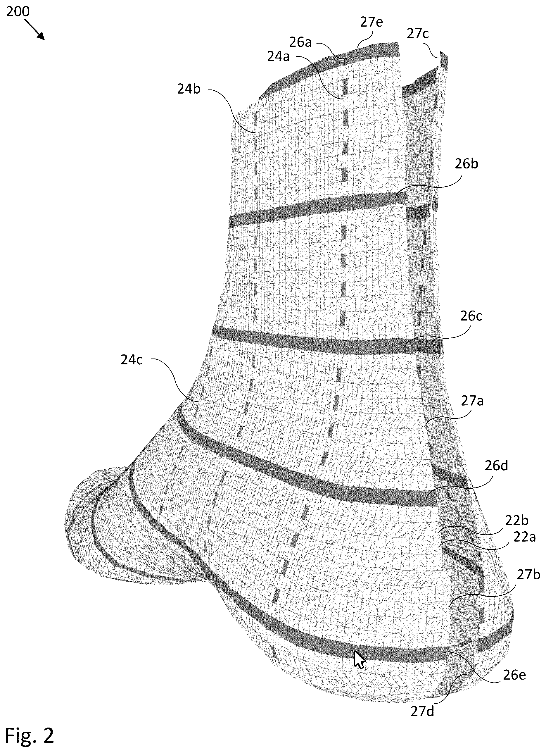 Patent US12361644 Figure 5 – Methods for updating knitting instructions based on physical measurement of knitted article
