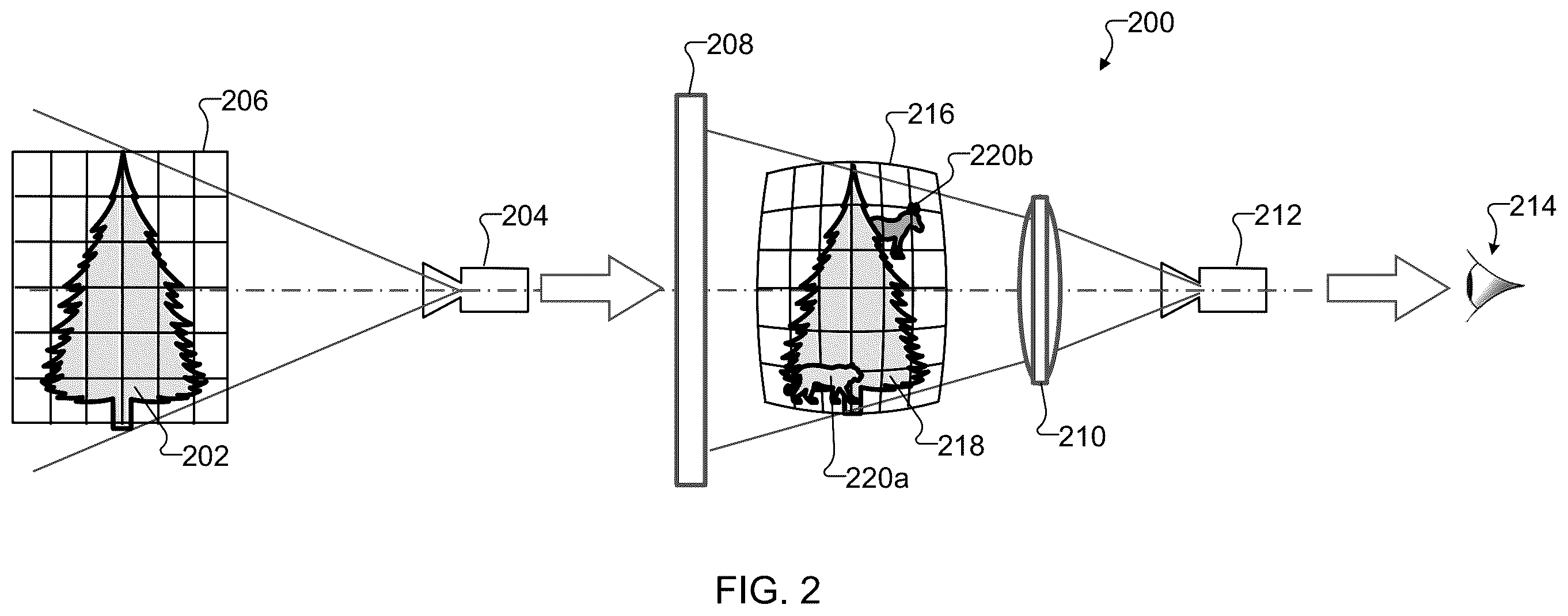 Patent US12361645 Figure 2 – Mesh transformation with efficient depth reconstruction and filtering in passthrough augmented reality (AR) systems