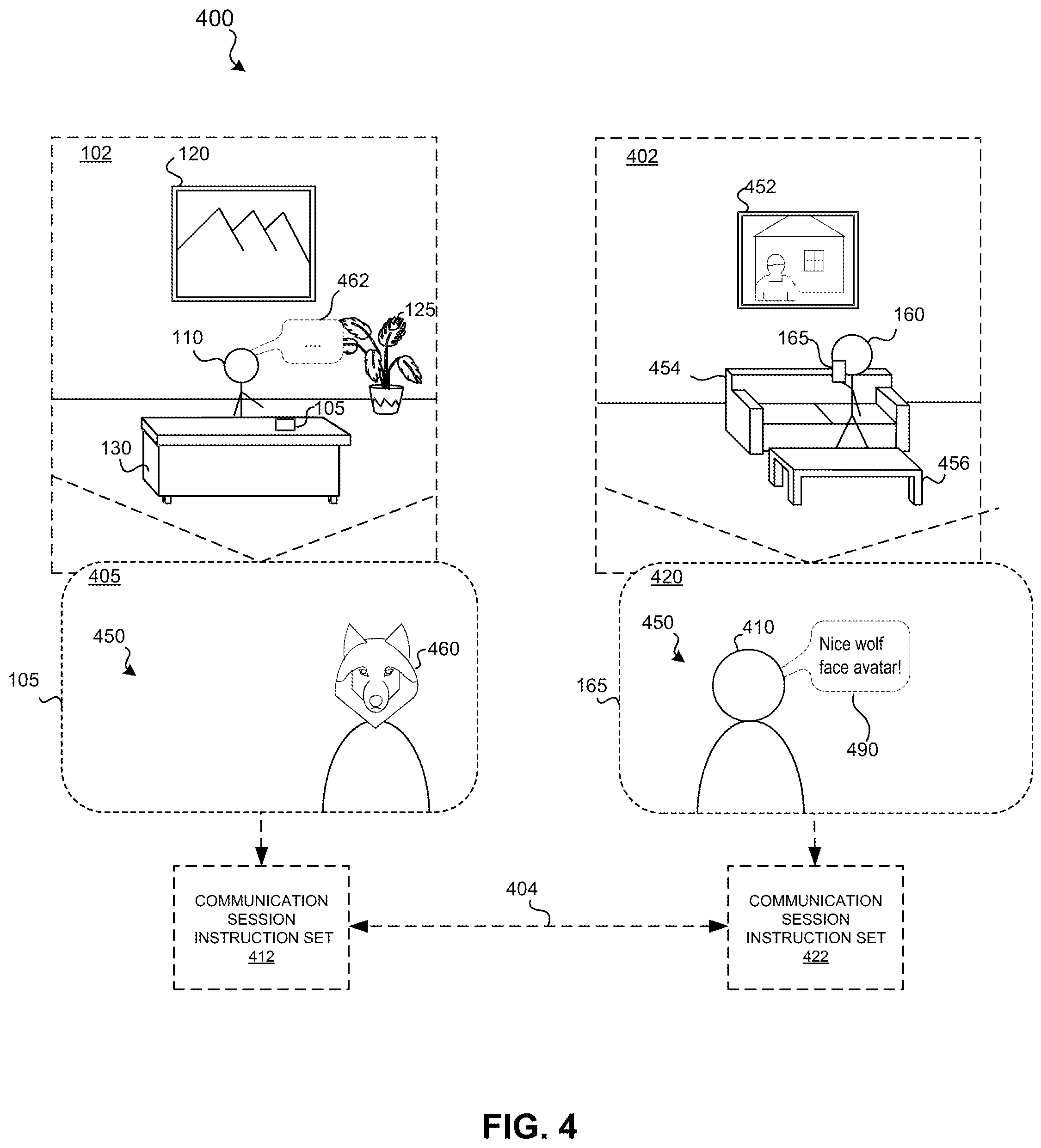 Patent US12361646 Figure 5 – Privately sharing user preferences