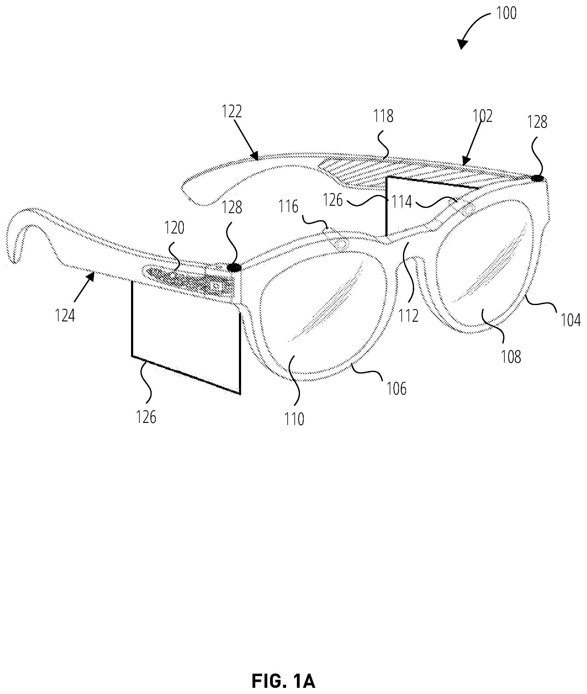 Patent US12361648 — Hand-tracking stabilization — Figure 1