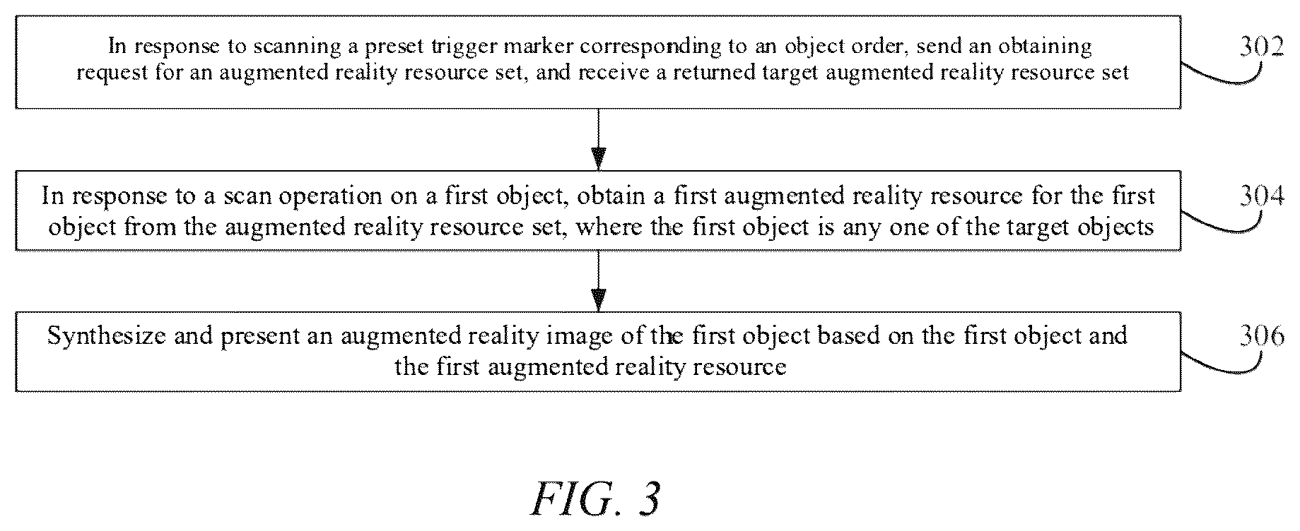 Patent US12361649 Figure 3 – Marker generation method and apparatus, and object presentation method and apparatus