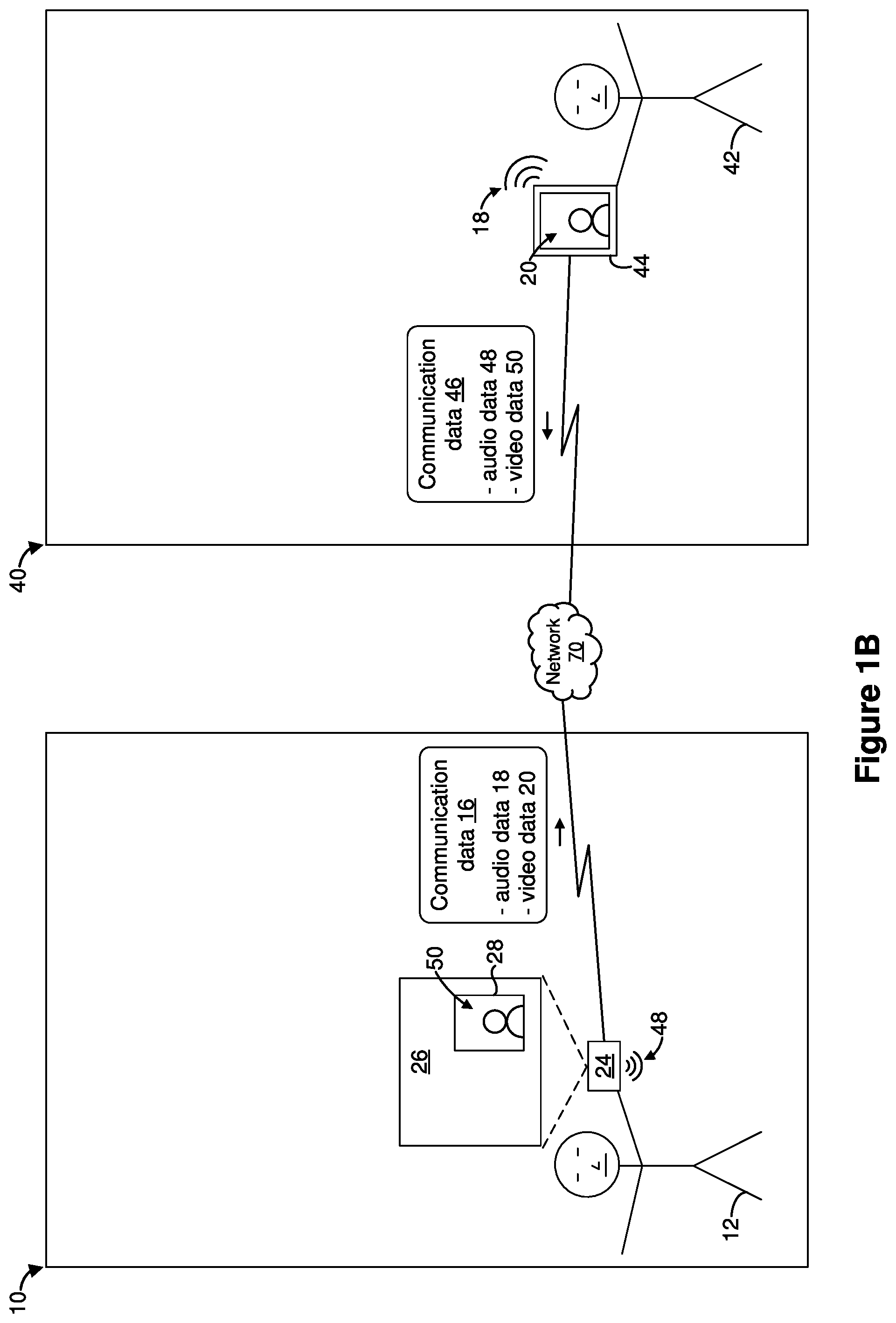 Patent US12361651 Figure 2 – Presenting communication data based on environment