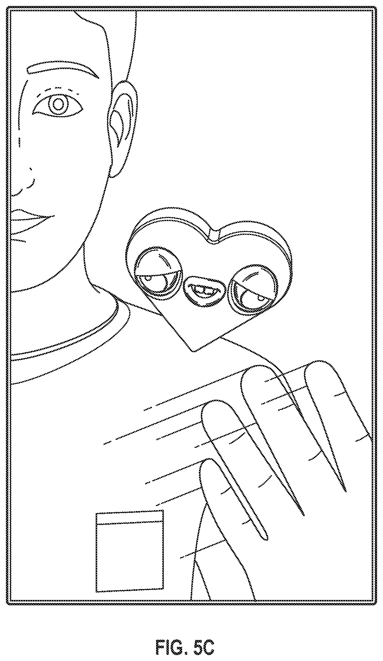 Patent US12361652 Figure 7 – Augmented reality object manipulation