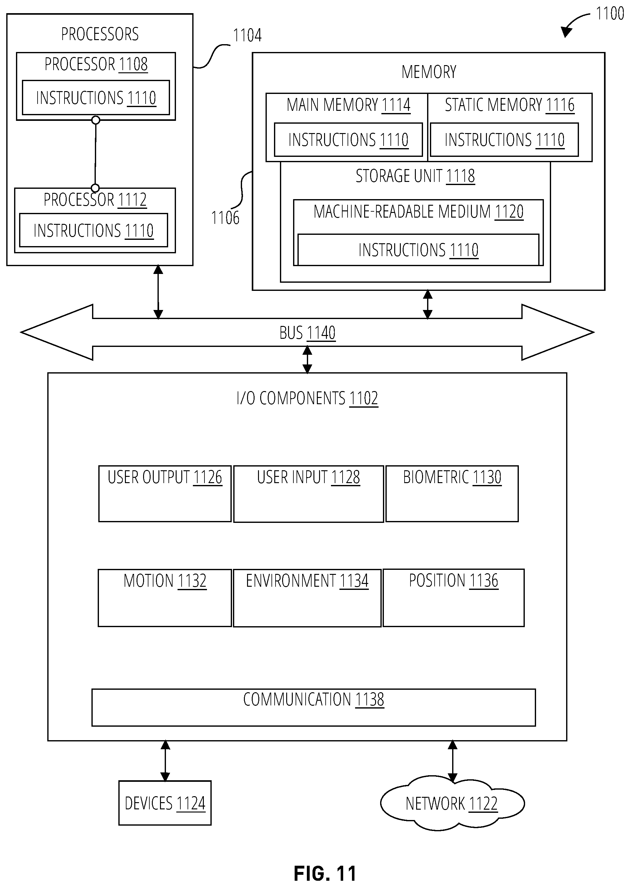 Patent US12361658 Figure 11 – Video processing with preview of AR effects