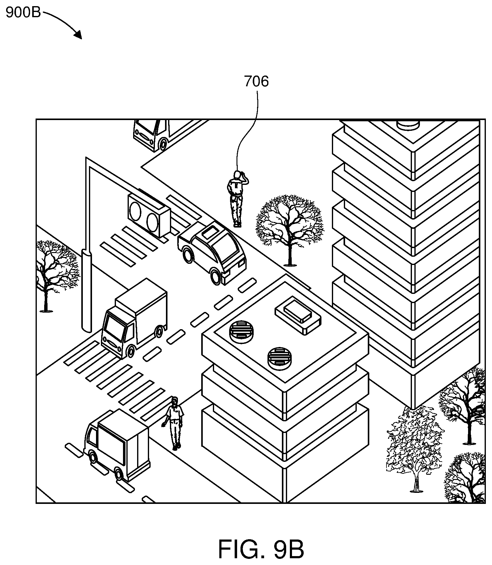 Patent US12361661 Figure 12 – Artificial reality (XR) location-based displays and interactions