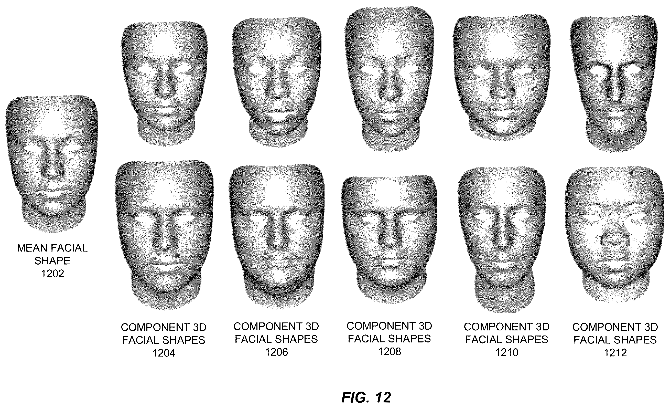 Patent US12361663 Figure 12 – Dynamic facial hair capture of a subject