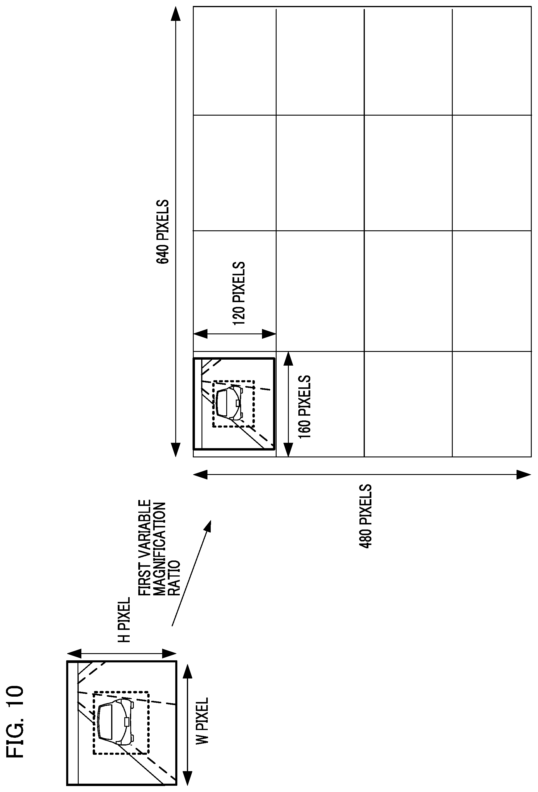 Patent US12361670 Figure 10 – Image processing device, image processing method, moving device, and storage medium