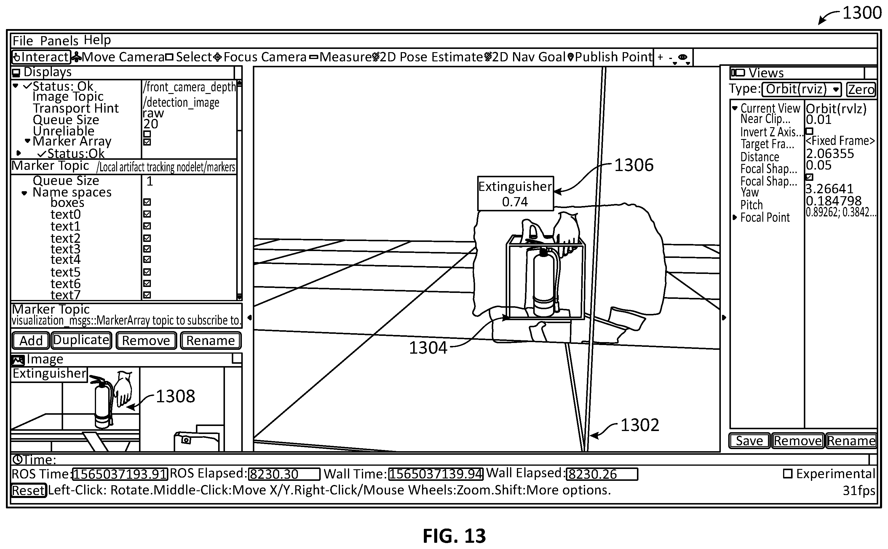 Patent US12361677 Figure 13 – Object tracking in local and global maps systems and methods