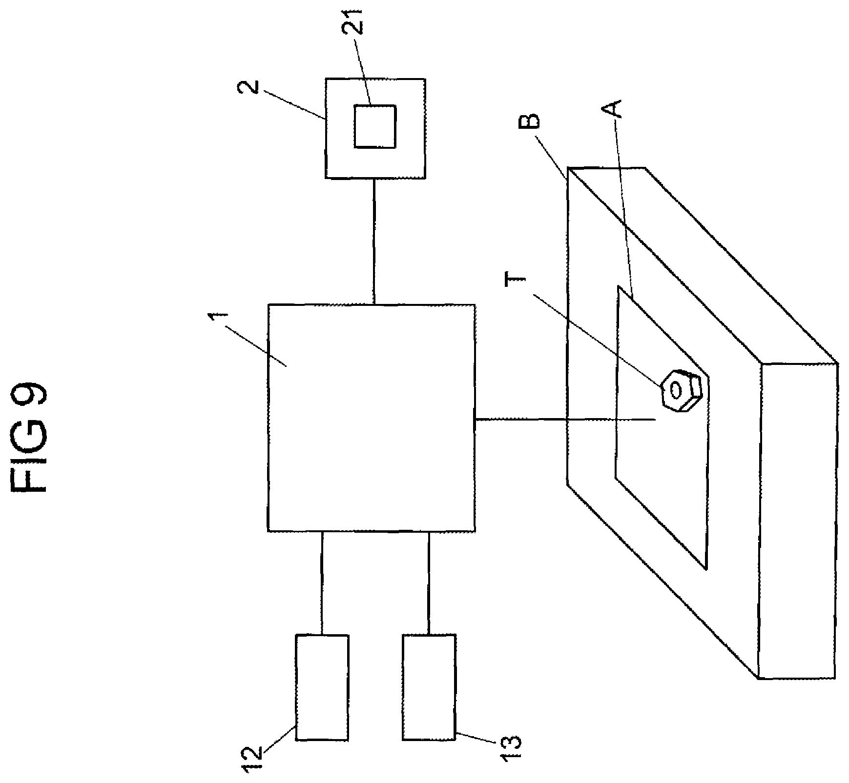 Patent US12361706 Figure 9 – Device and method for processing at least one work area with a processing tool