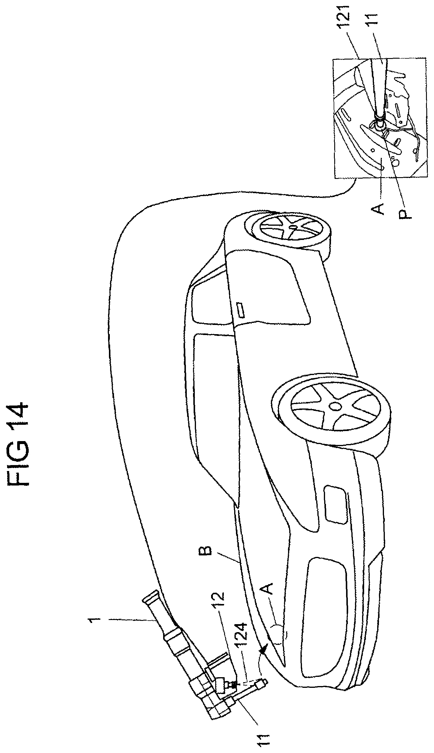 Patent US12361706 Figure 12 – Device and method for processing at least one work area with a processing tool