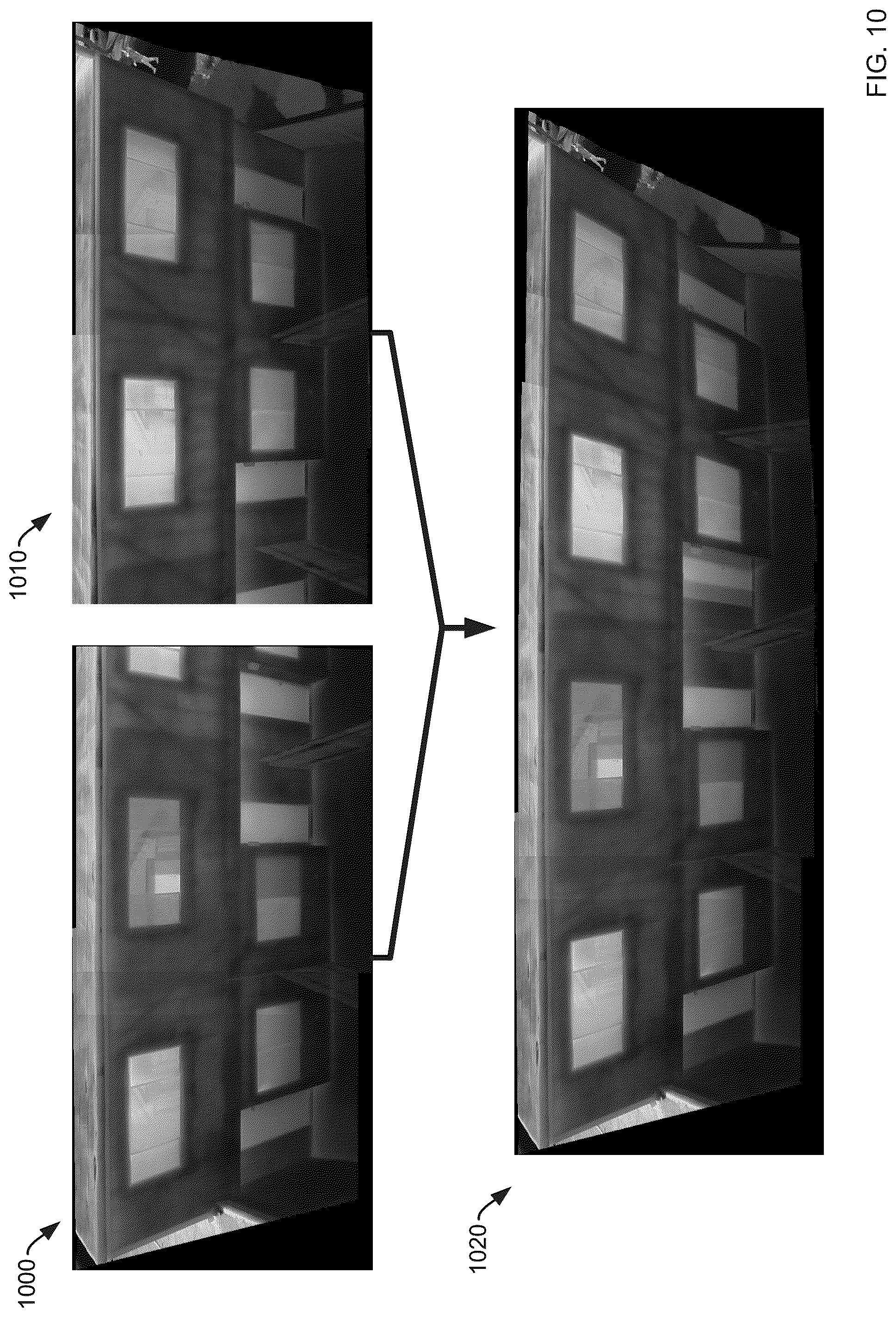 Patent US12361713 Figure 8 – Methods and systems for determining building internal framework from external imagery