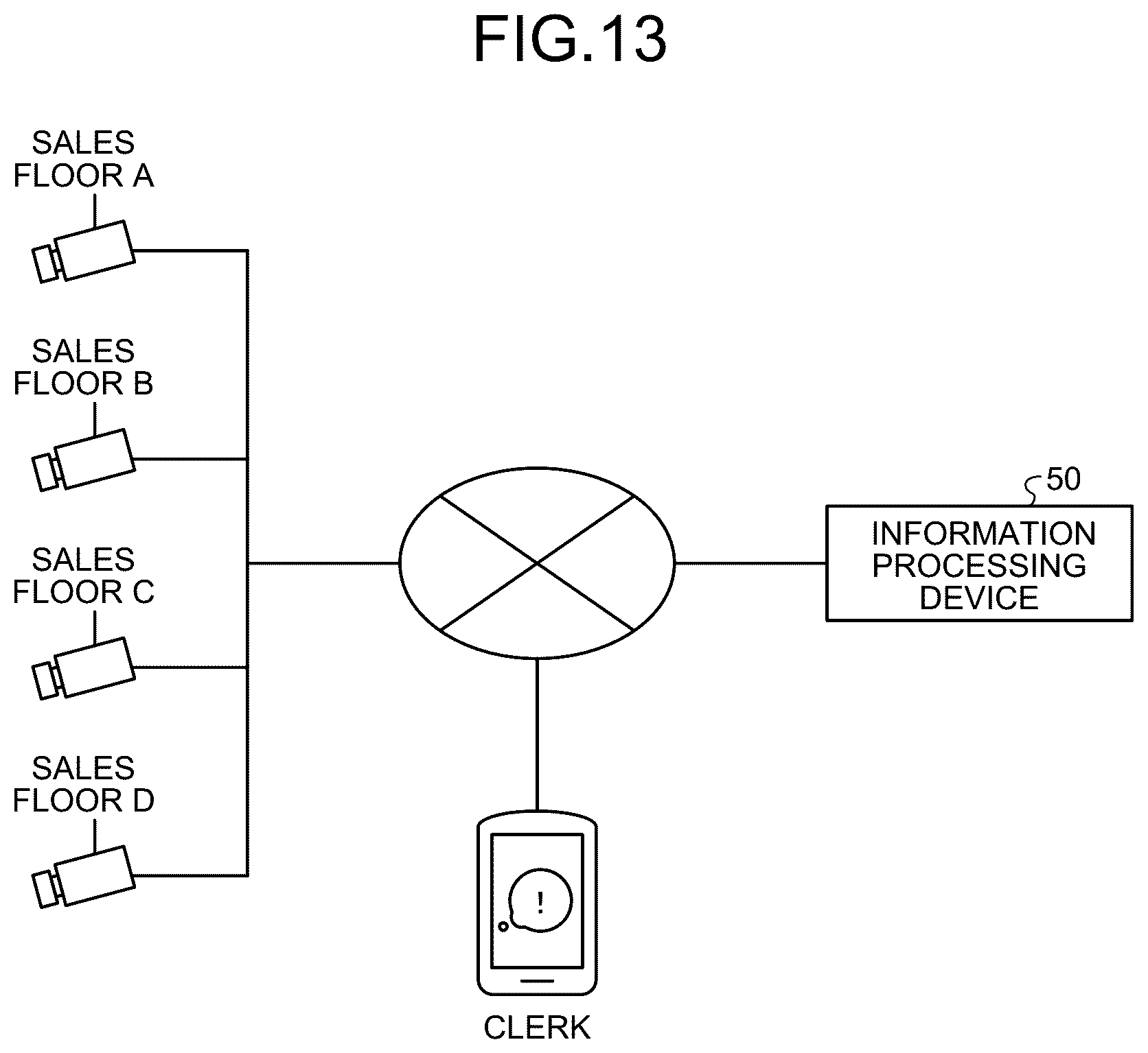 Patent US12361715 Figure 13 – Non-transitory computer-readable recording medium, generation method, and information processing device
