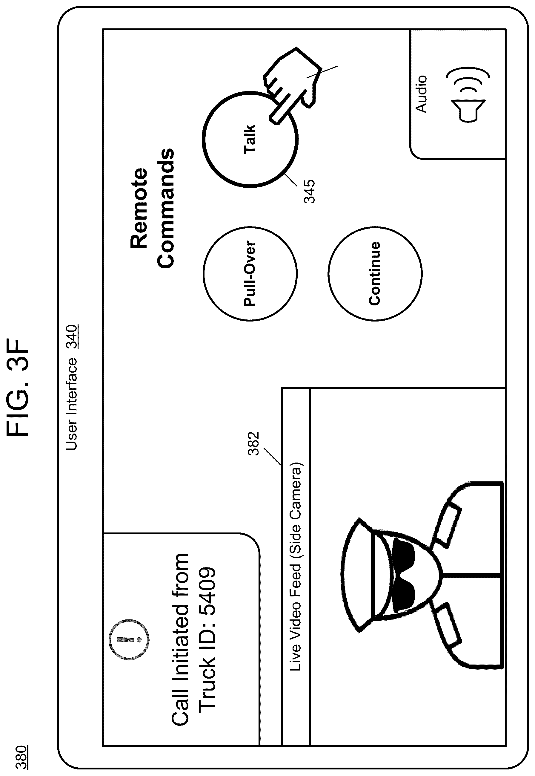 Patent US12361718 Figure 10 – Emergency vehicle interaction