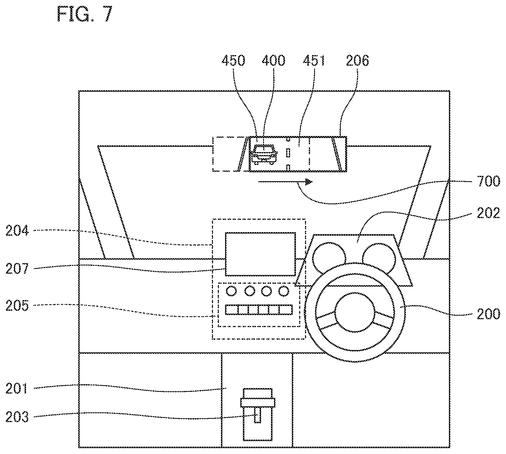 Patent US12361724 Figure 7 – Image processing device, mobile object, image processing method, and storage medium