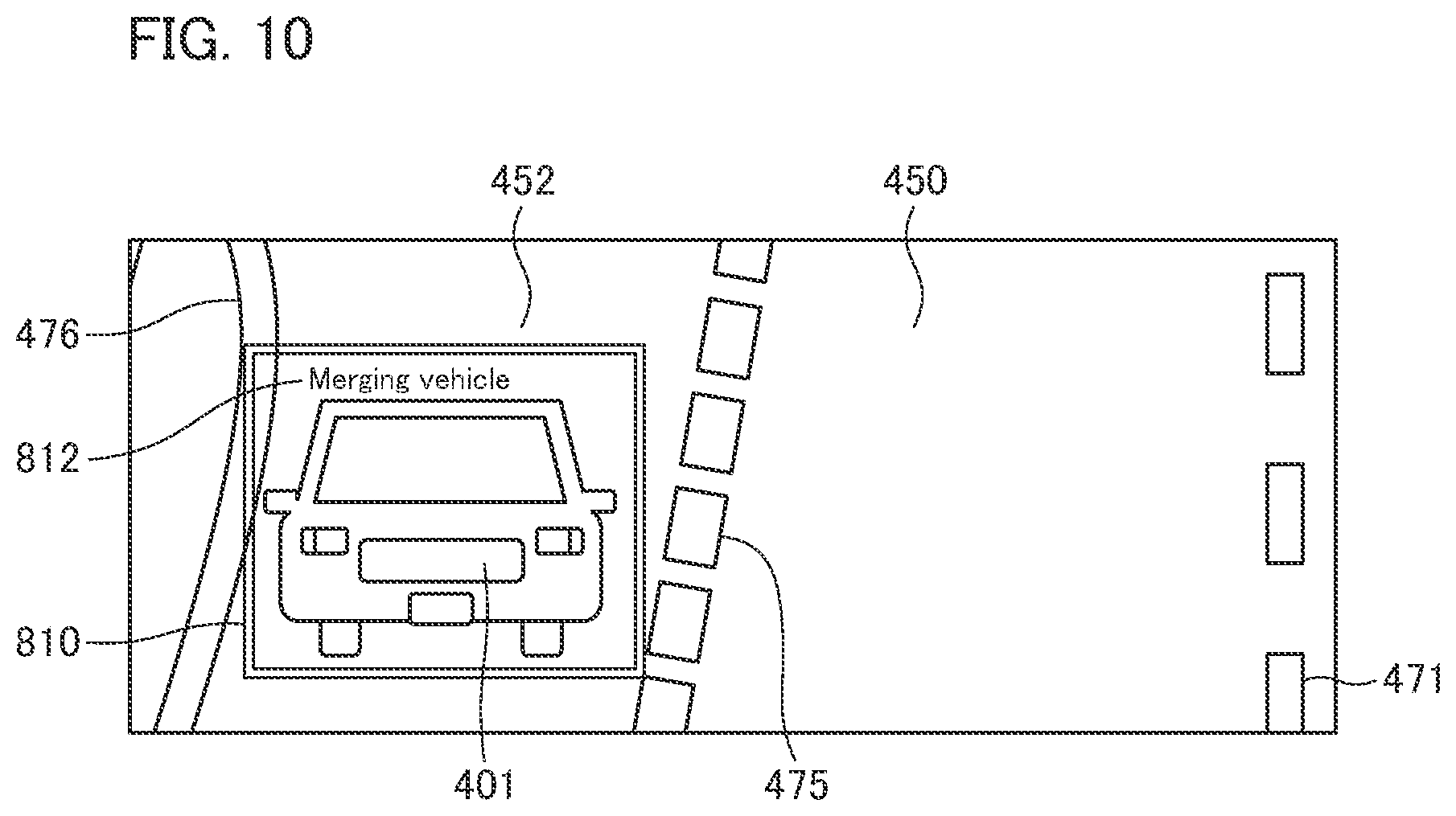 Patent US12361724 Figure 10 – Image processing device, mobile object, image processing method, and storage medium