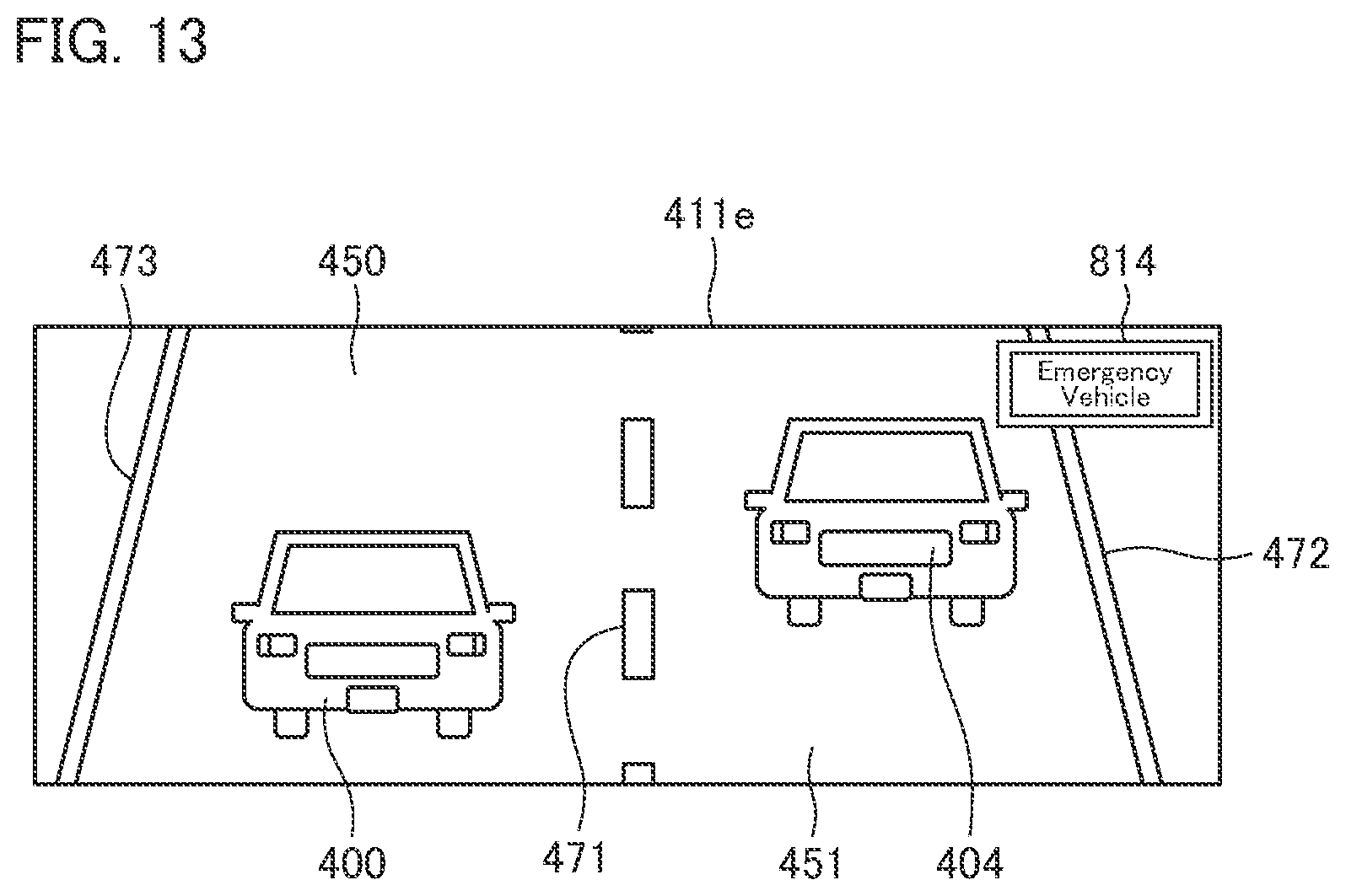 Patent US12361724 Figure 13 – Image processing device, mobile object, image processing method, and storage medium