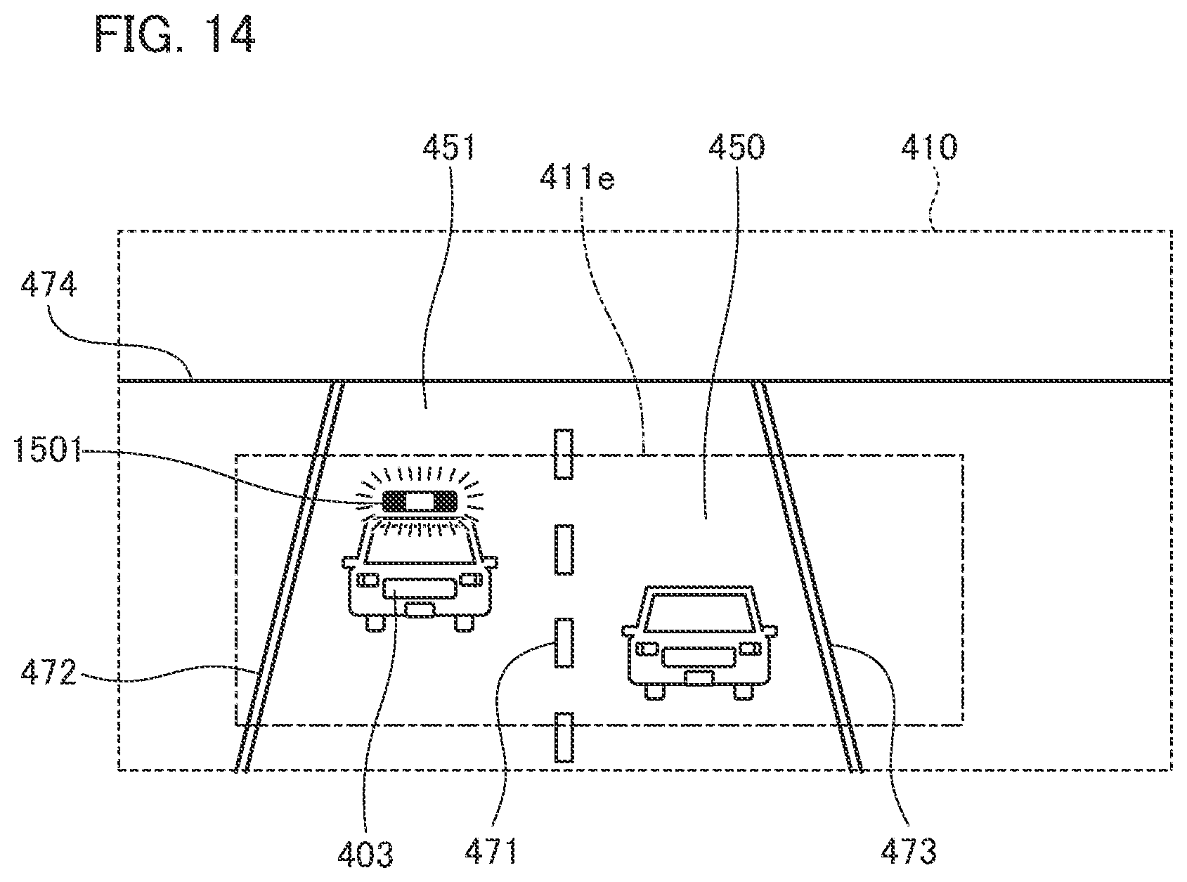 Patent US12361724 Figure 14 – Image processing device, mobile object, image processing method, and storage medium
