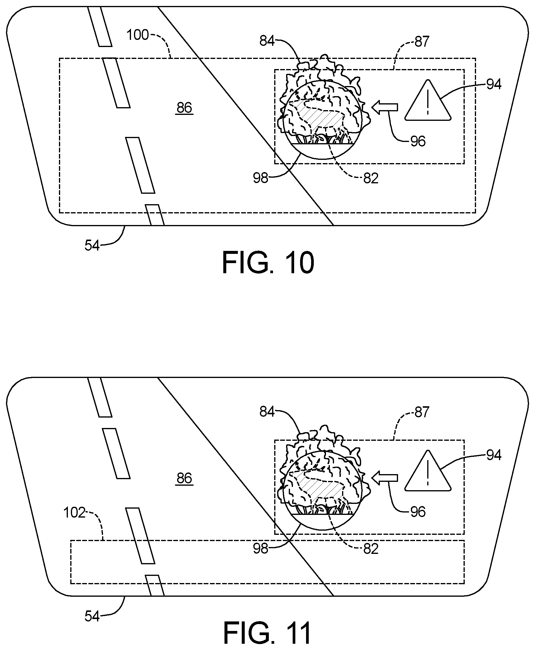 Patent US12361725 Figure 5 – Machine learning based HUD system with alerts for hidden bodies