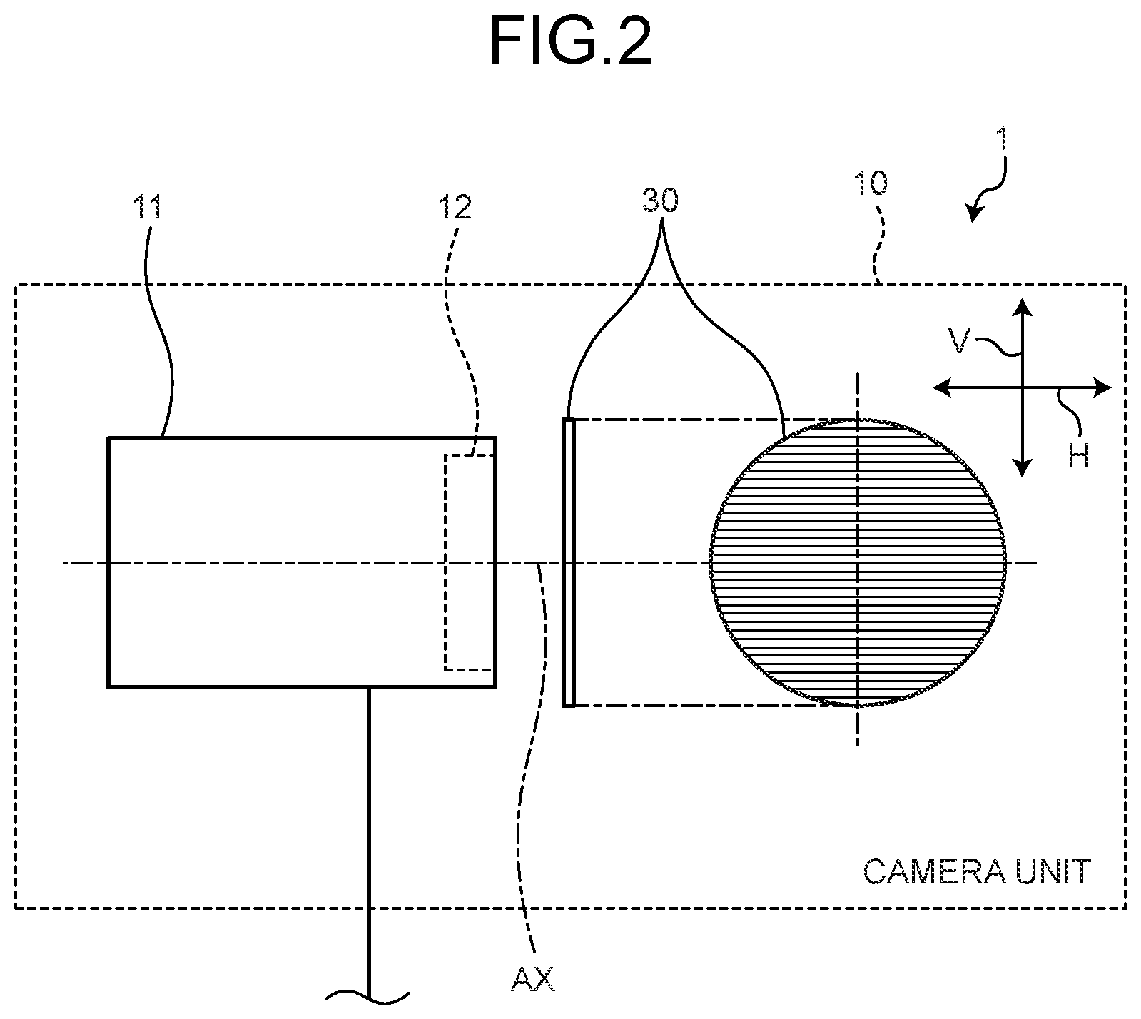 Patent US12361728 Figure 2 – Vehicle display device