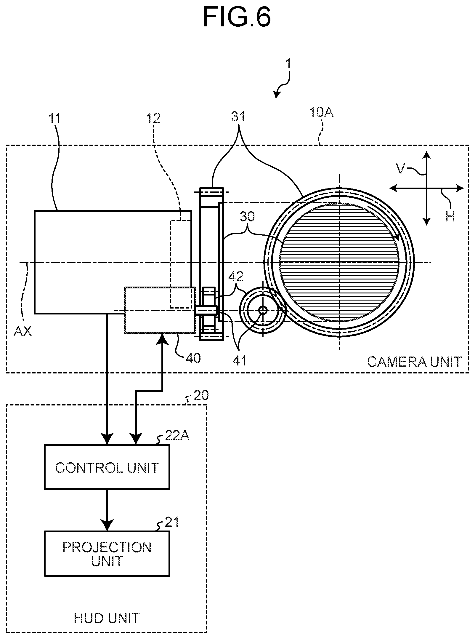 Patent US12361728 Figure 5 – Vehicle display device