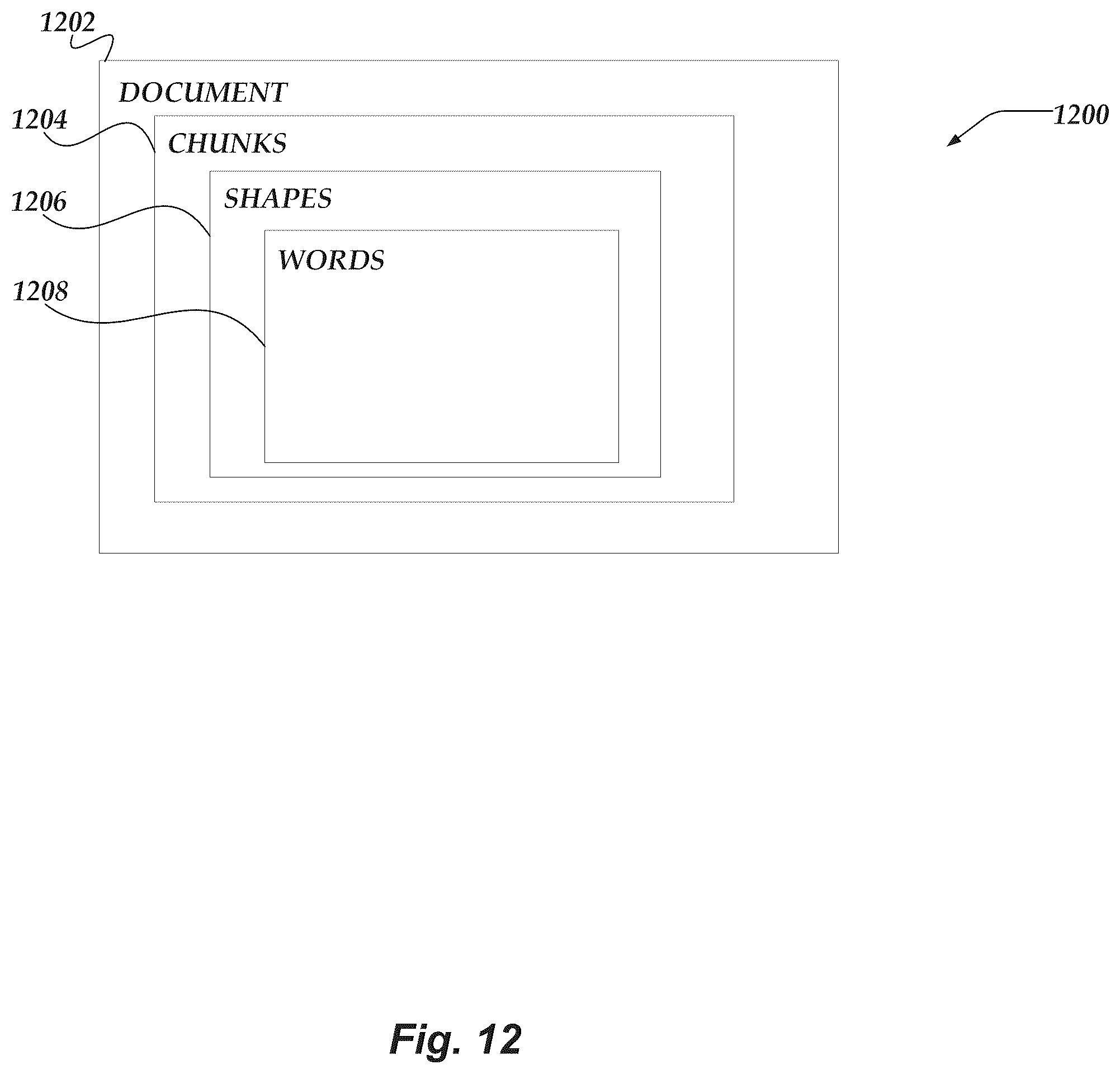 Patent US12361741 Figure 12 – Document ingestion pipeline