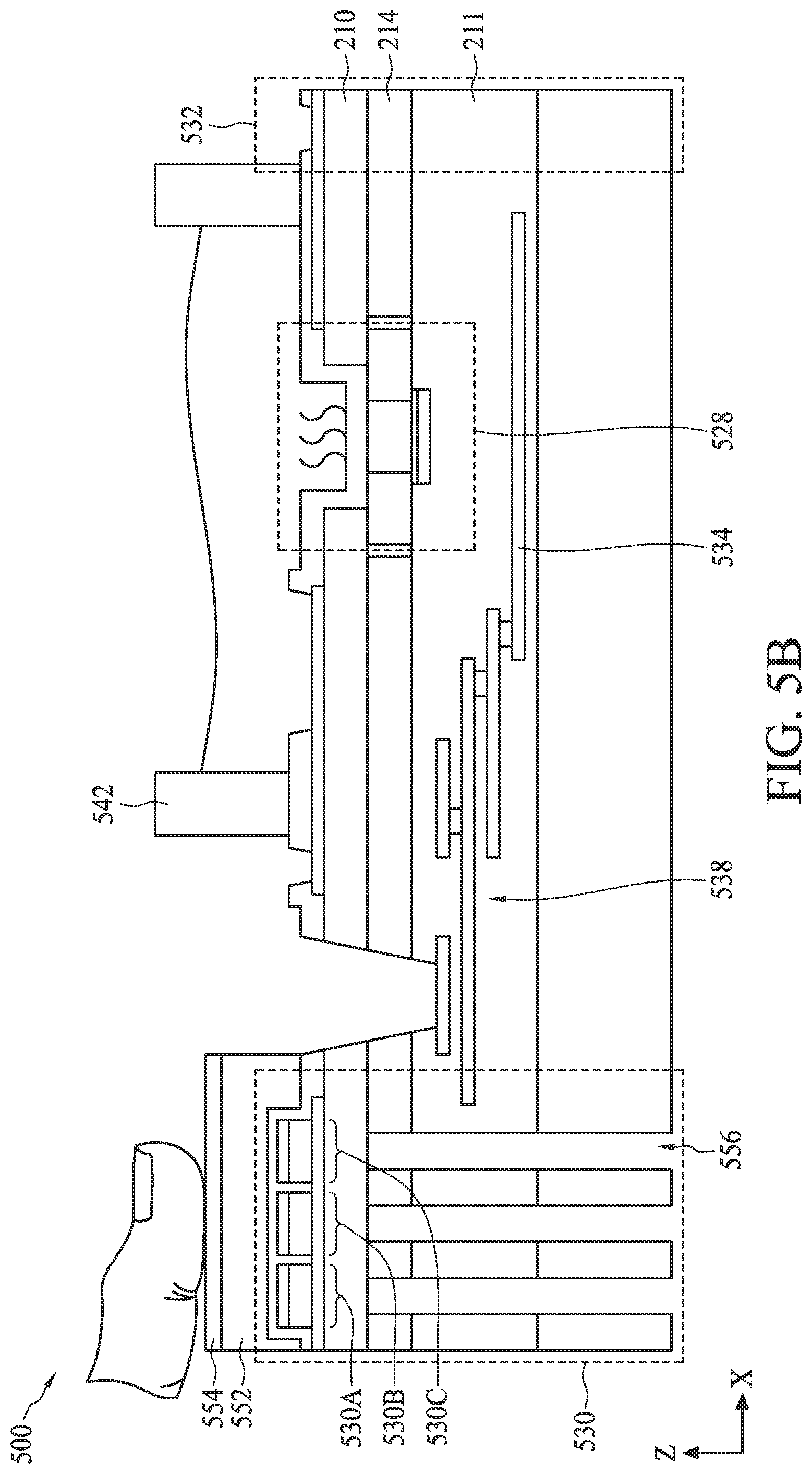 Patent US12361745 Figure 6 – Semiconductor device with bioFET and biometric sensors